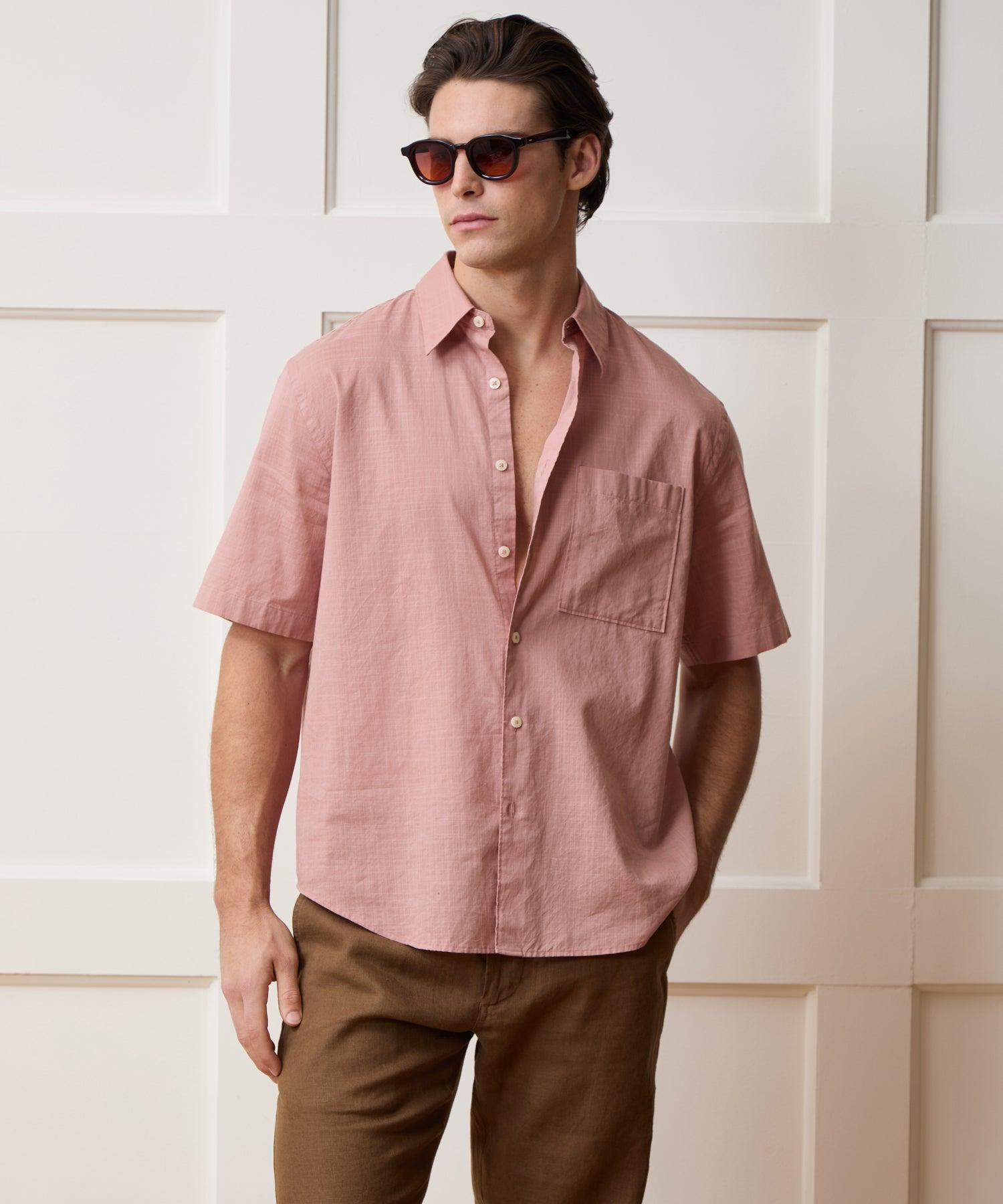 Summerweight Cotton Big Shirt Product Image