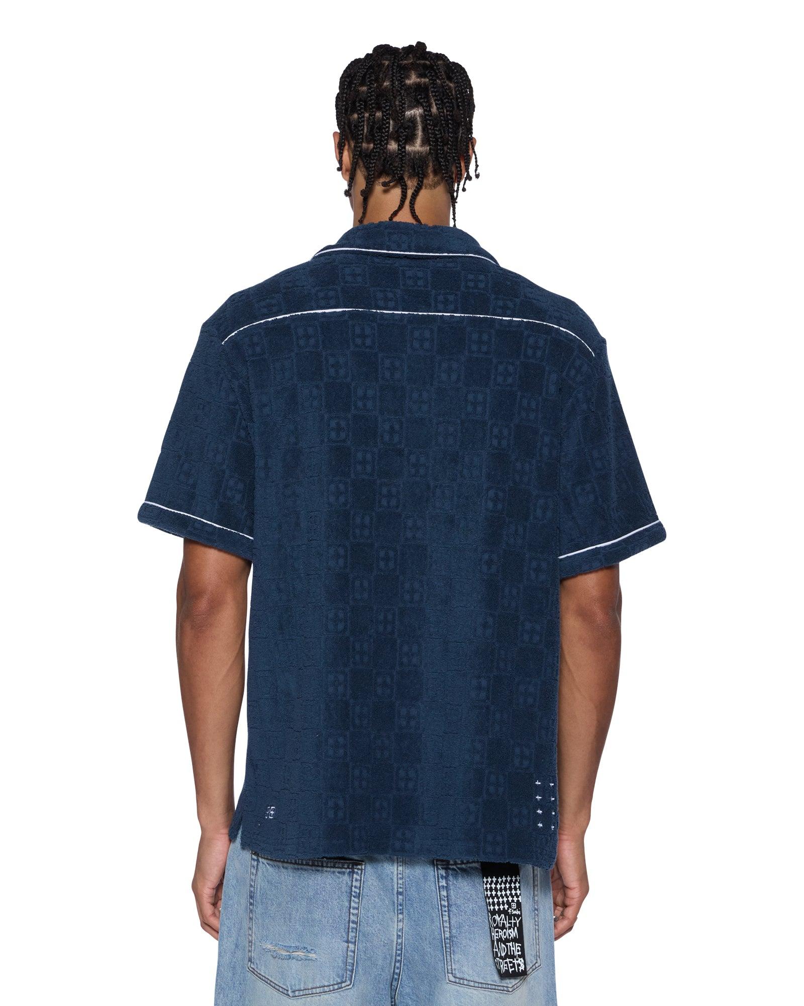 LOUNGE SS RESORT SHIRT NAVY Male Product Image