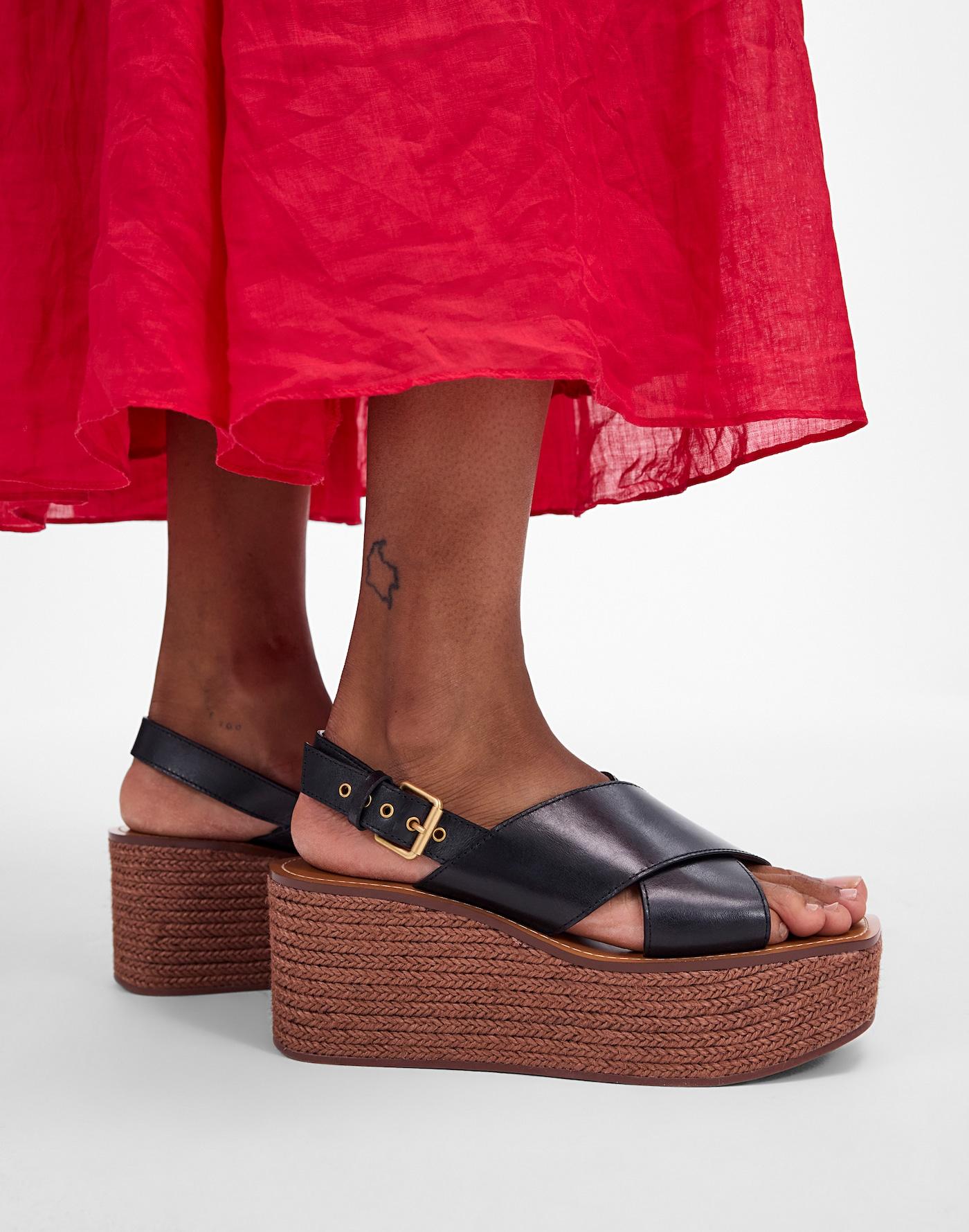 The Amee Wedge Sandal Product Image