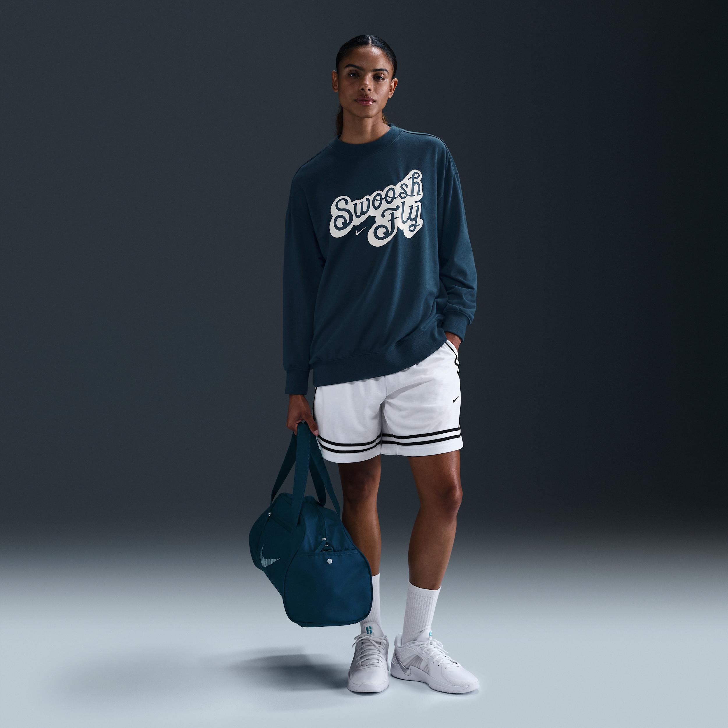 Nike Swoosh Fly Women's Dri-FIT Oversized French Terry Basketball Sweatshirt Product Image