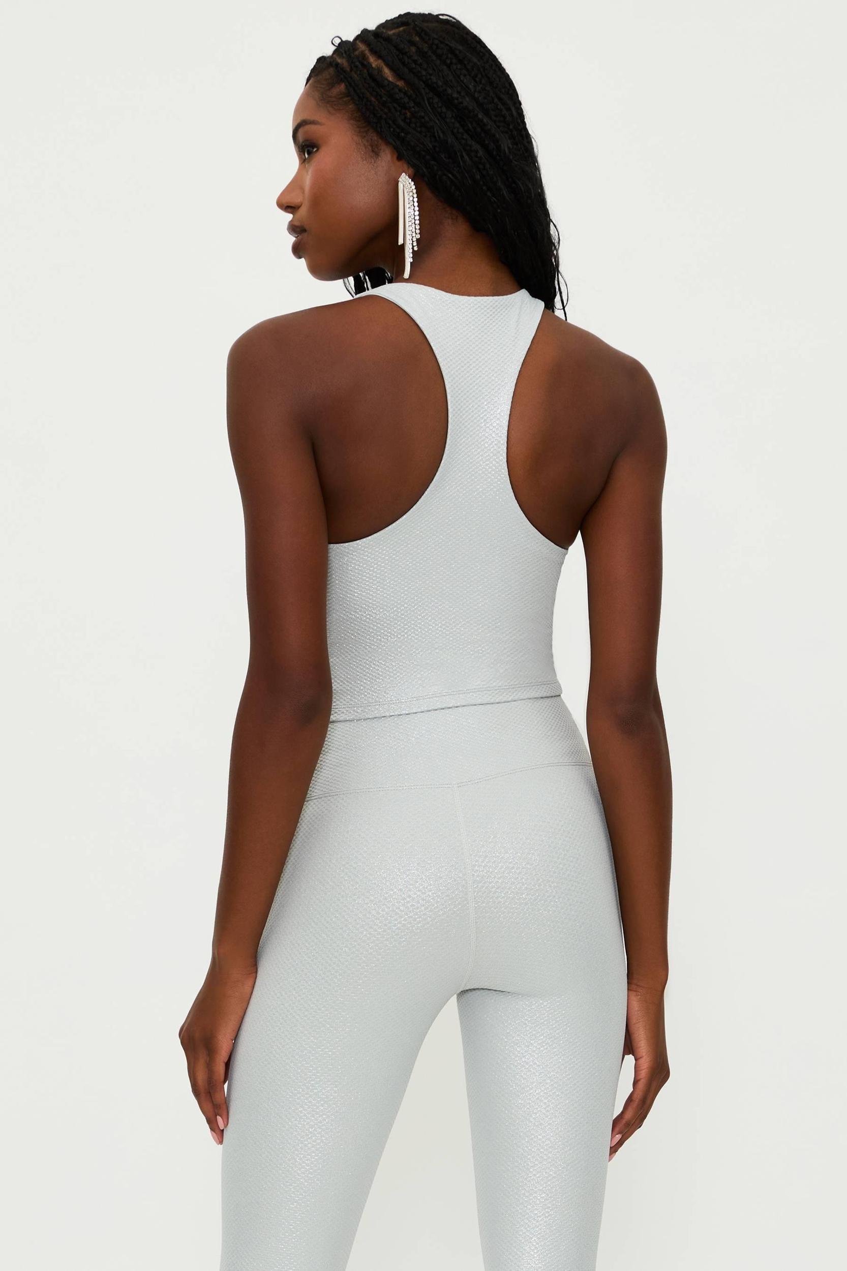 Yara Top Silver Shine Waffle Product Image