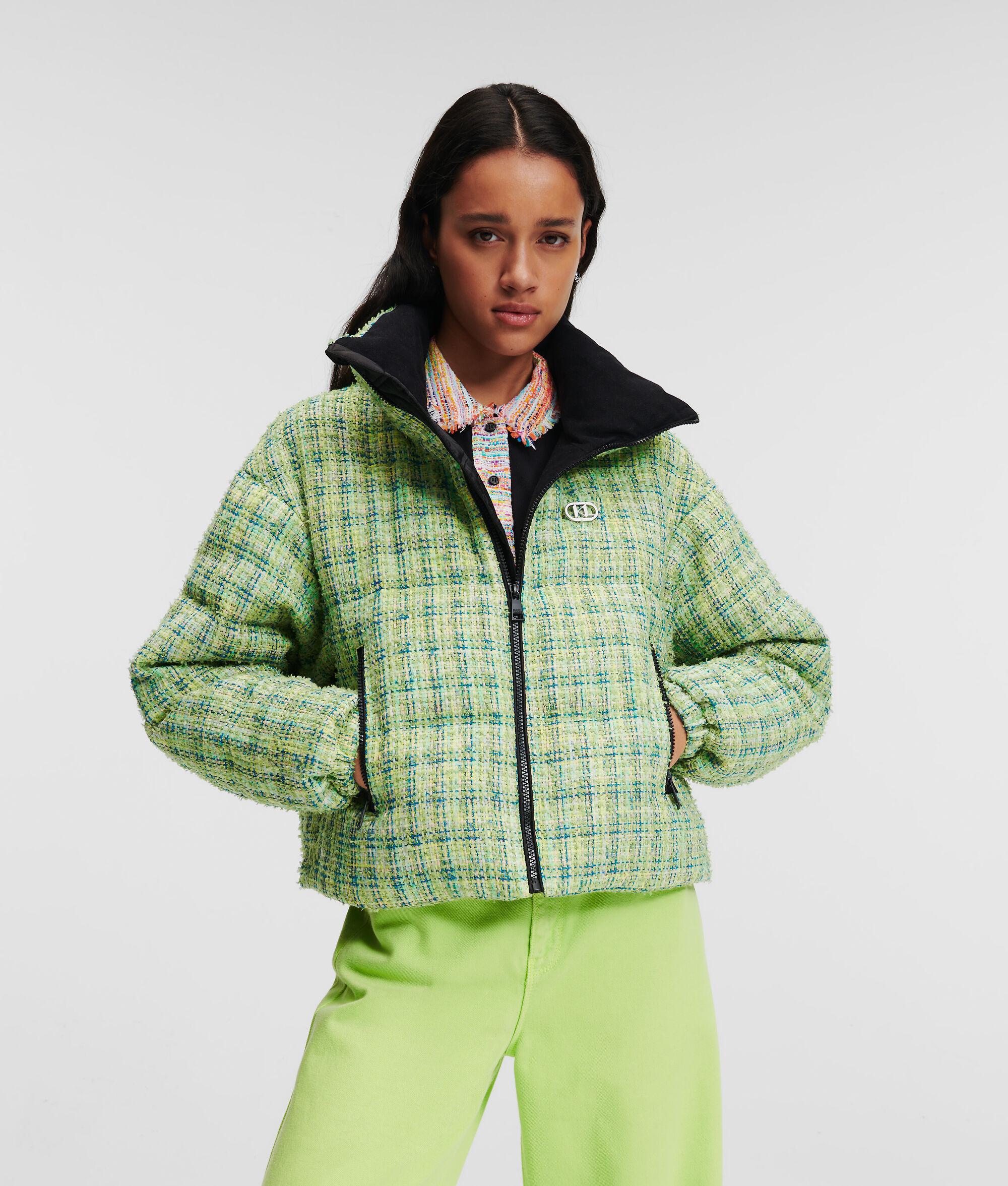 BOUCLÉ PUFFER JACKET Product Image