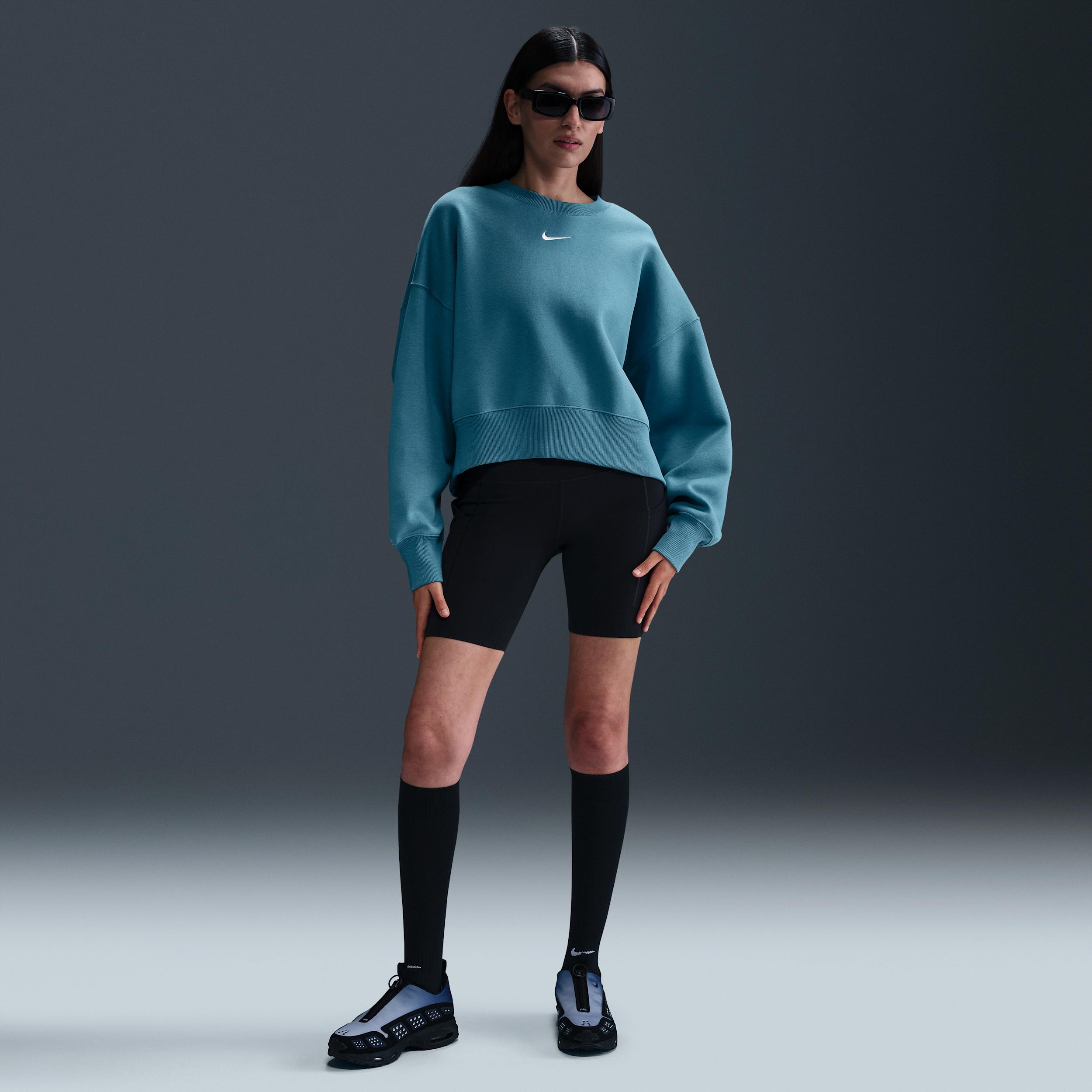Women's Nike Sportswear Phoenix Fleece Over-Oversized Crew-Neck Sweatshirt Product Image