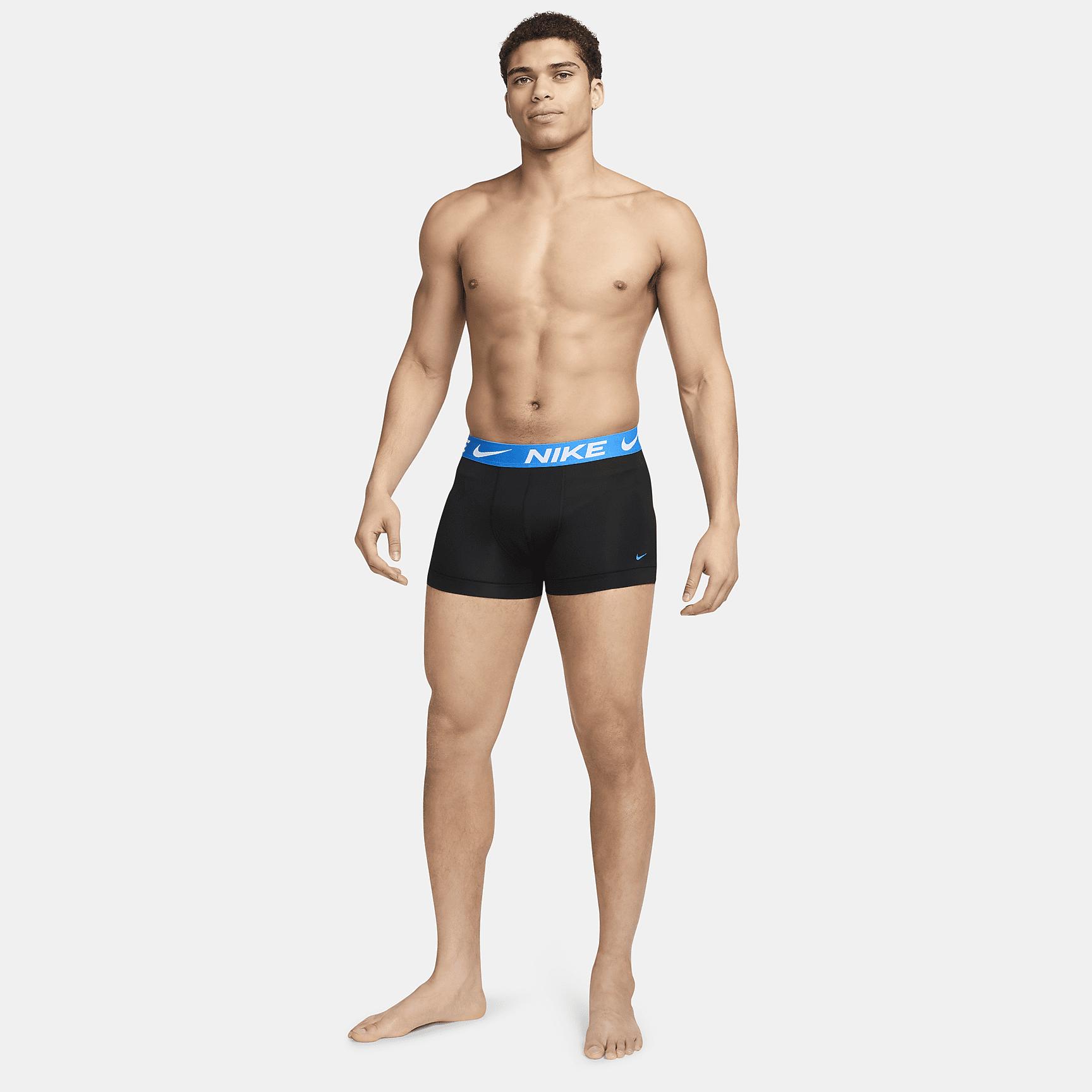 Men's Nike 3-Pack Dri-FIT Essential Microfiber Trunks,  Product Image