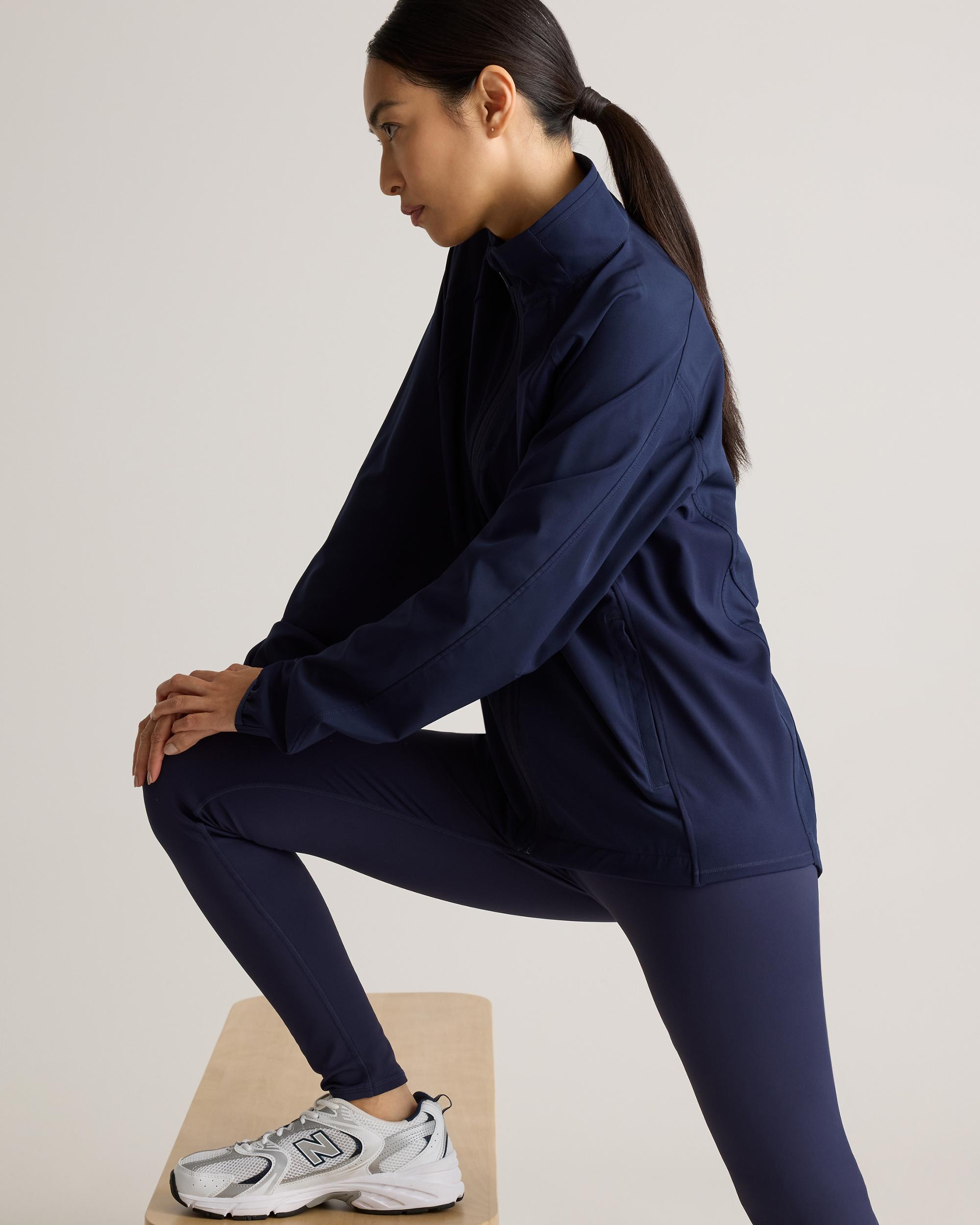 Quince | Women's Race Day Full-Zip Jacket Size XL, Recycled Polyester Product Image