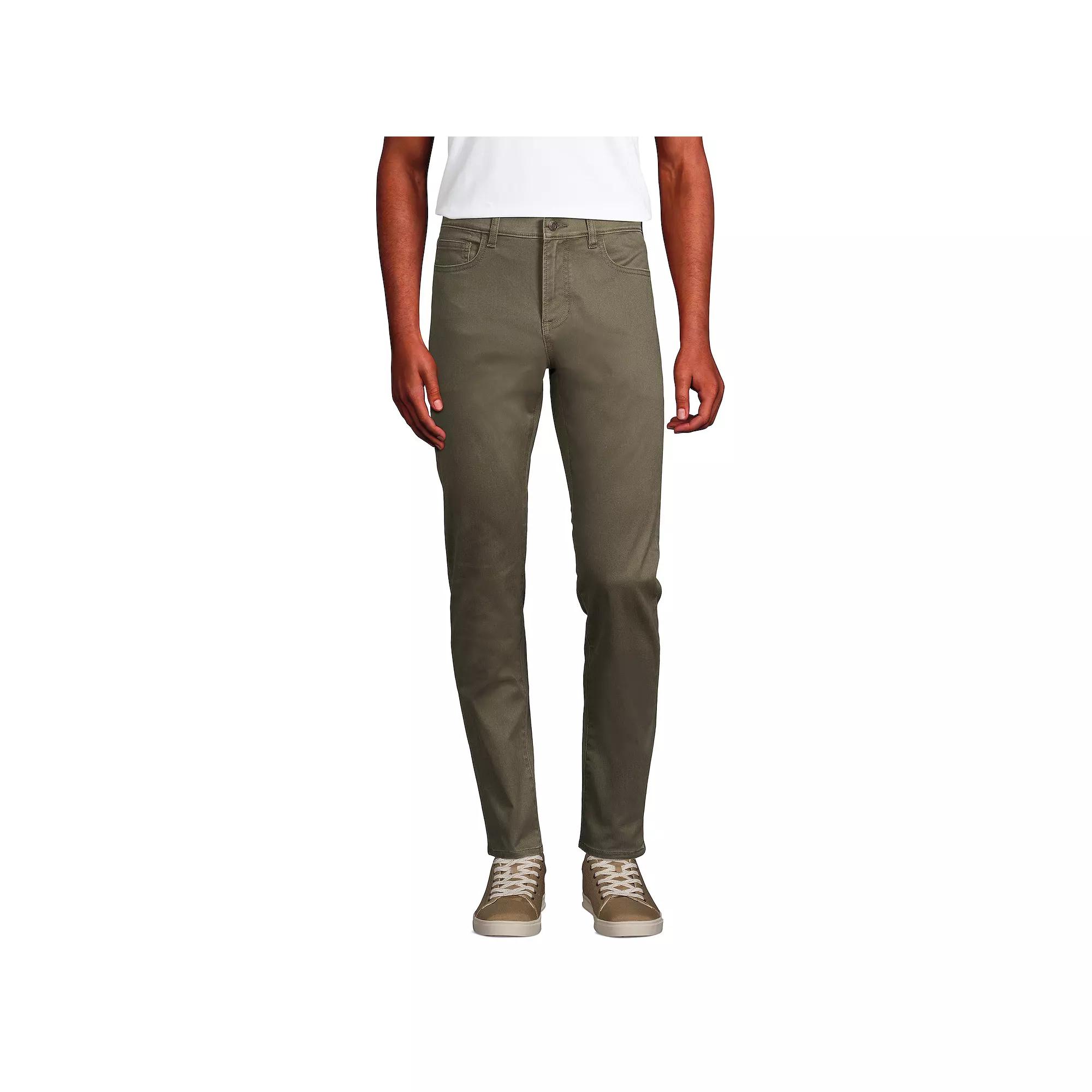 Men's Lands' End Slim-Fit Hybrid Pants,  Product Image