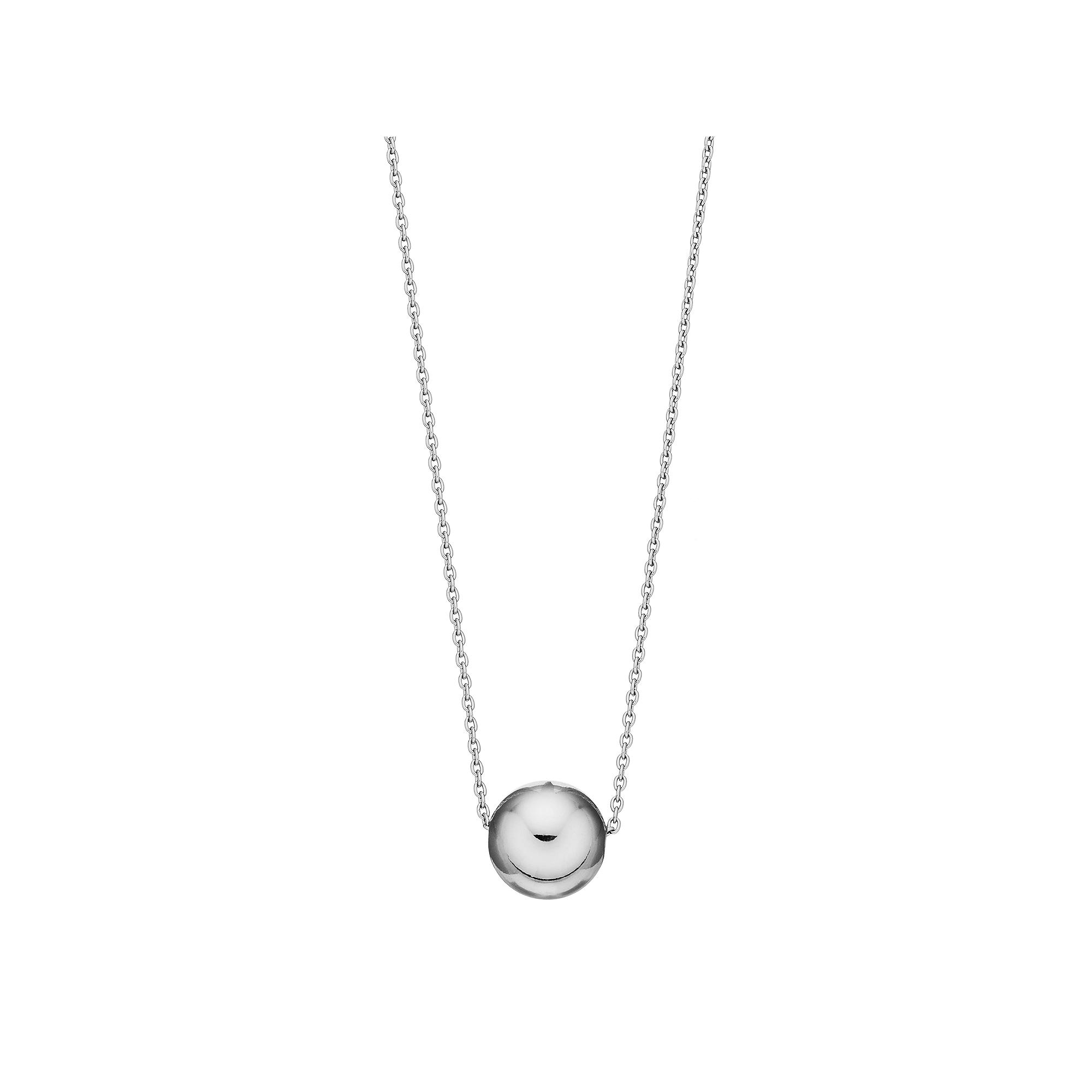 Sterling Silver Beaded Necklace, Women's Product Image