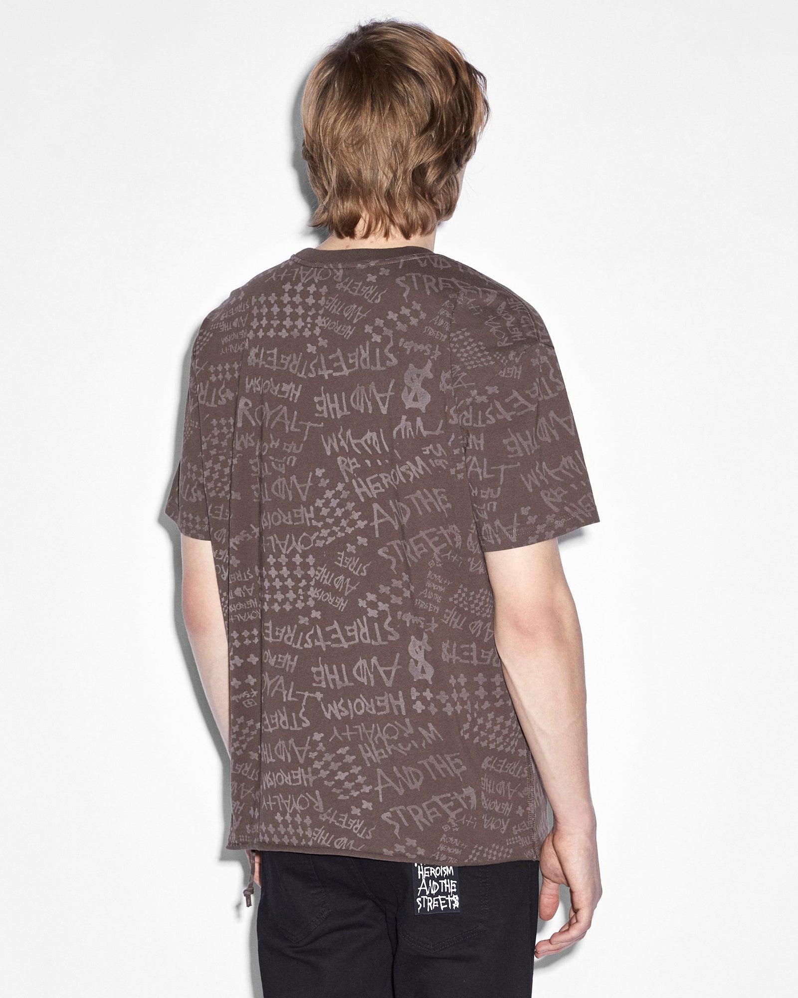 HEROISM BIGGIE SS TEE JAVA Male Product Image