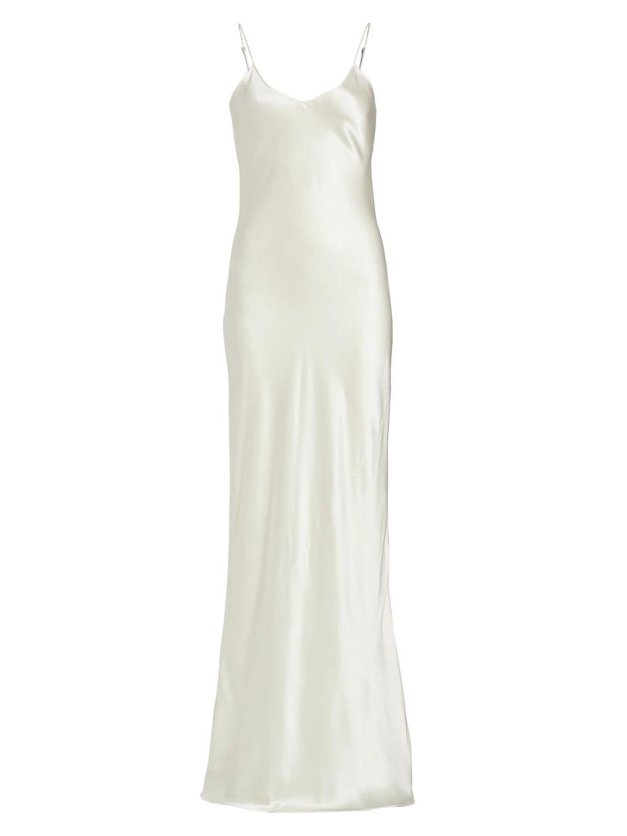 Womens Cami Silk Charmeuse Gown Product Image