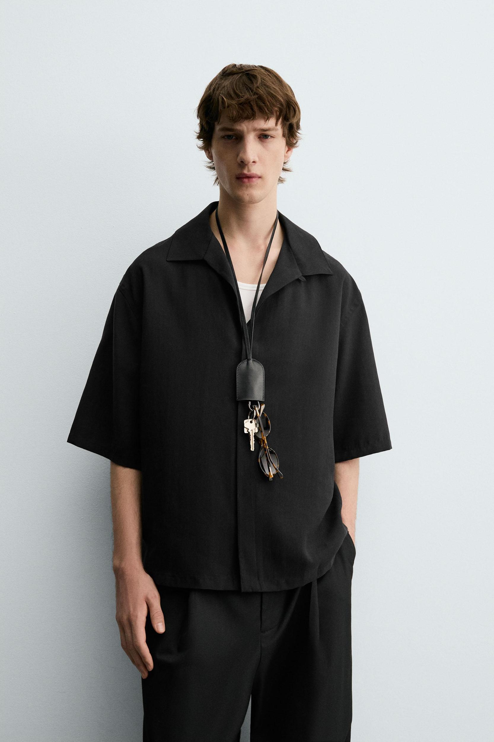 RELAXED FIT FLOWY SHIRT Product Image