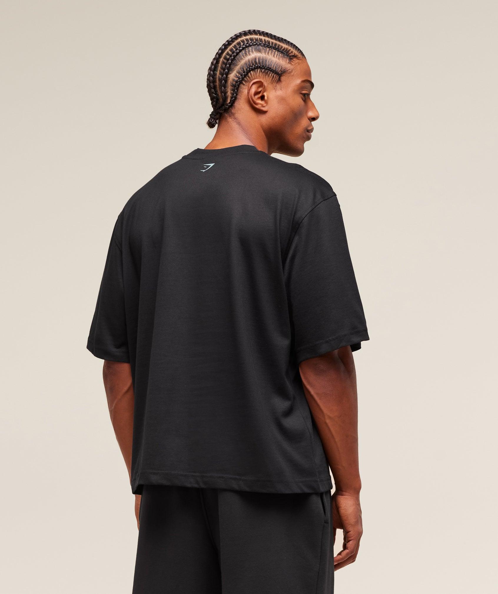 Gymshark Lifting Essentials T-Shirt - Black Male Product Image