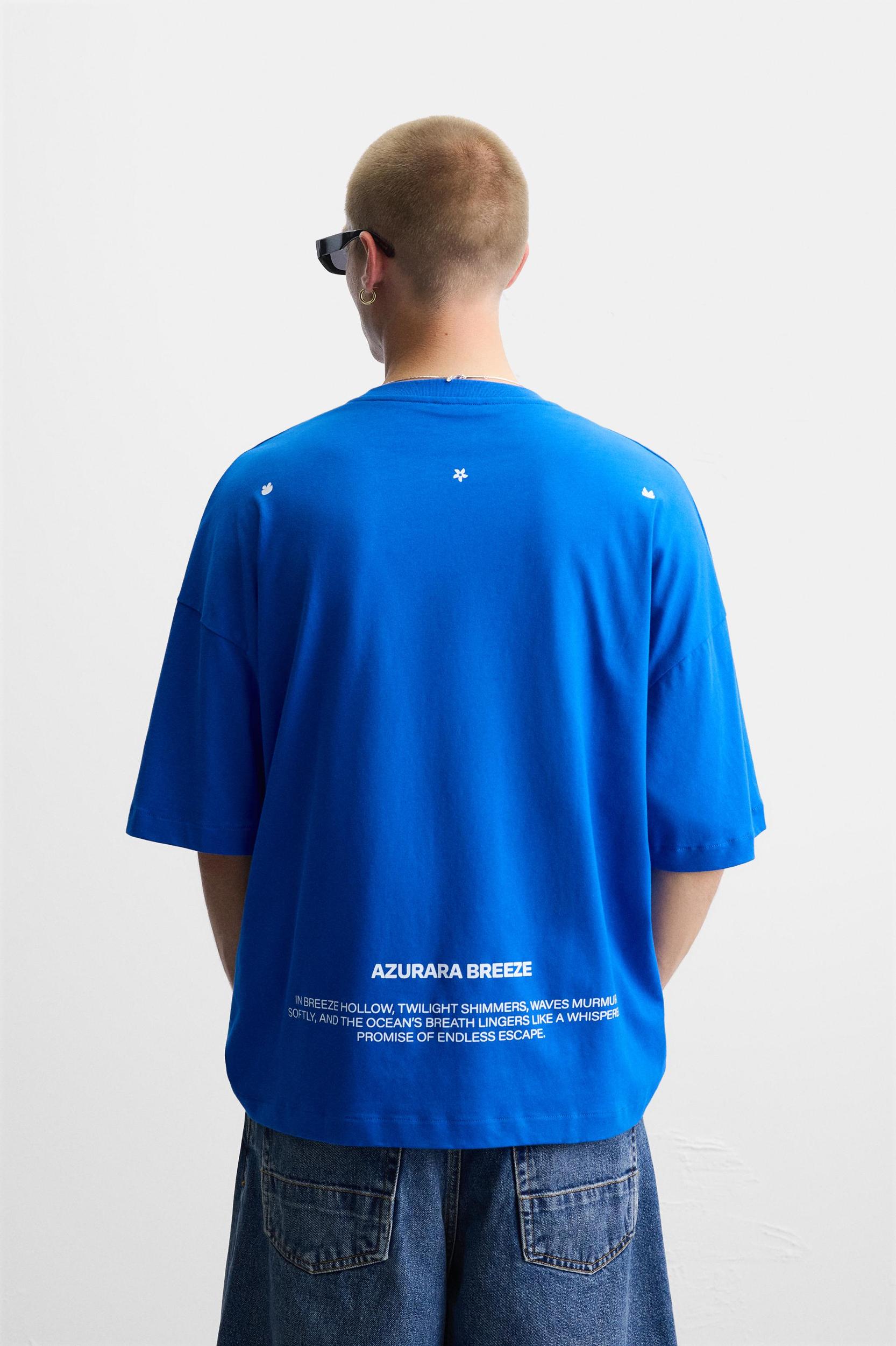 TEXT PRINT T-SHIRT Product Image
