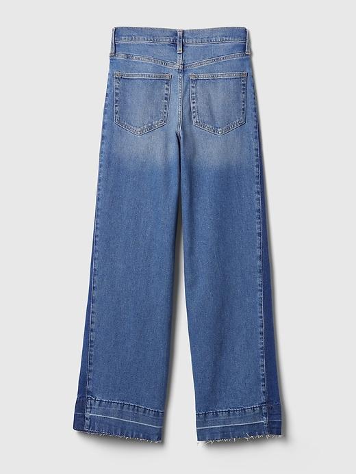 High Rise Stride Wide-Leg Jeans Product Image