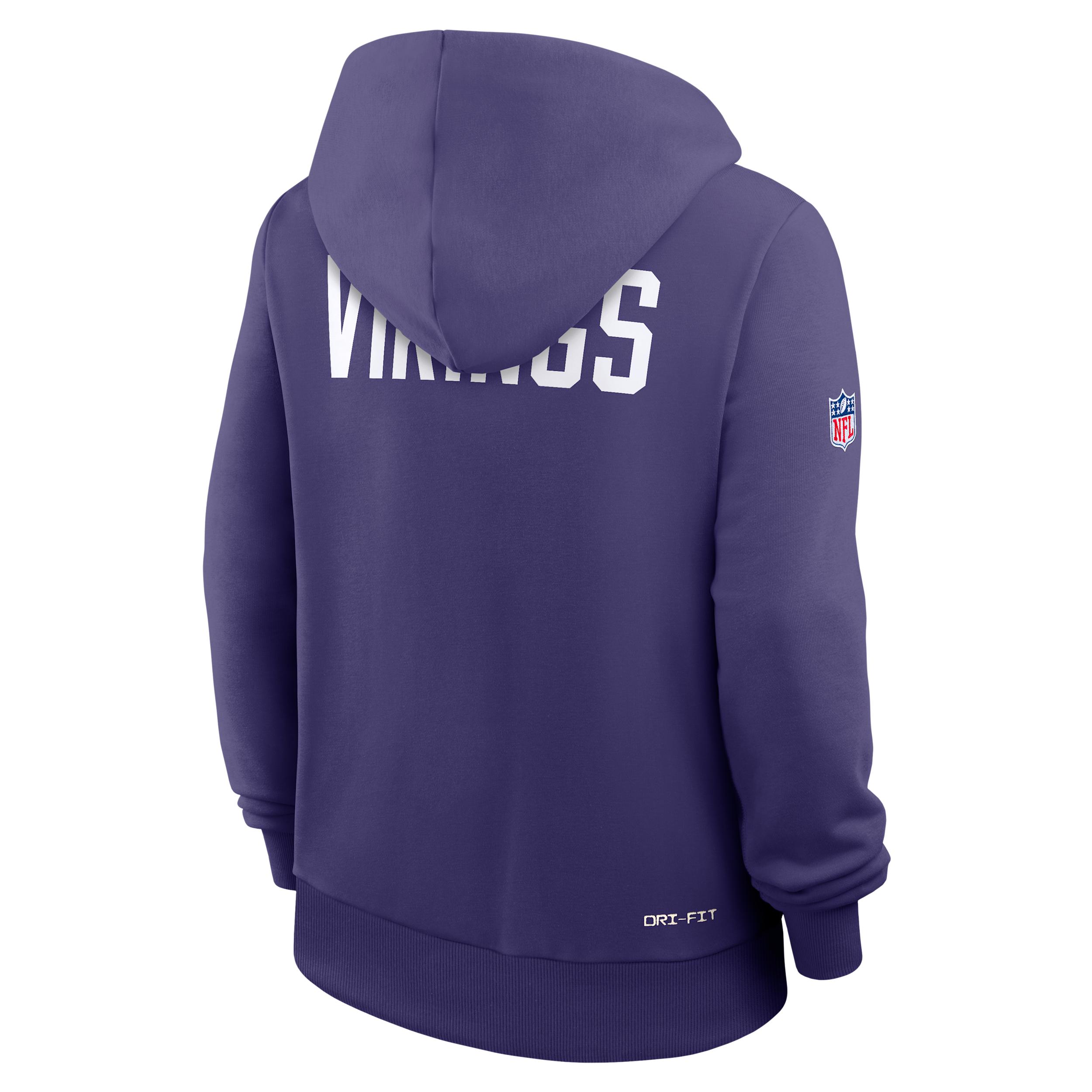 Minnesota Vikings Alt Pack Nike Womens Dri-FIT NFL Pullover Hoodie | 03C352MQ9M-V4T Product Image