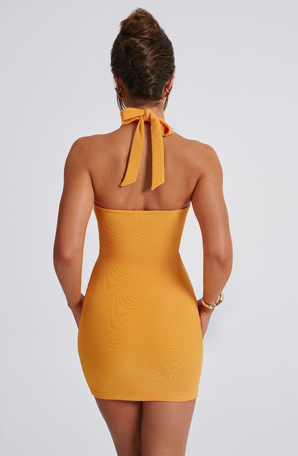 Fallon Mini Dress - Tangerine Product Image