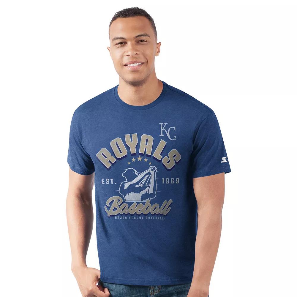 Men's Starter Royal Kansas City Royals Prime Time Batter T-Shirt,  Product Image