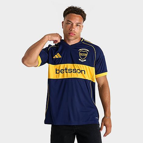 adidas Mens Boca Juniors 25-26 Home Soccer Jersey Product Image