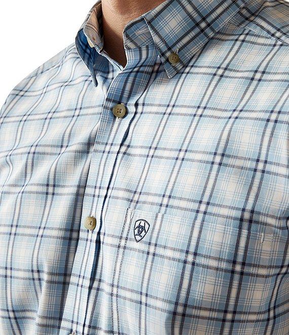 Ariat Pro Series Plaid Short Sleeve Woven Shirt Product Image