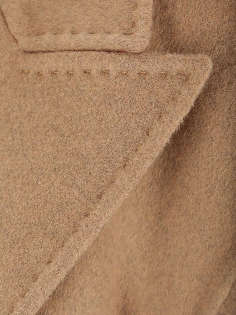 Vale peak-lapel belted coat Product Image