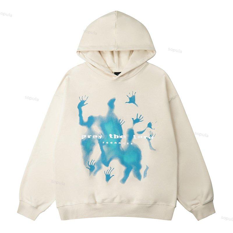 Aelfric Eden Abstraction Shadow Graphic Pullover Hoodie Product Image