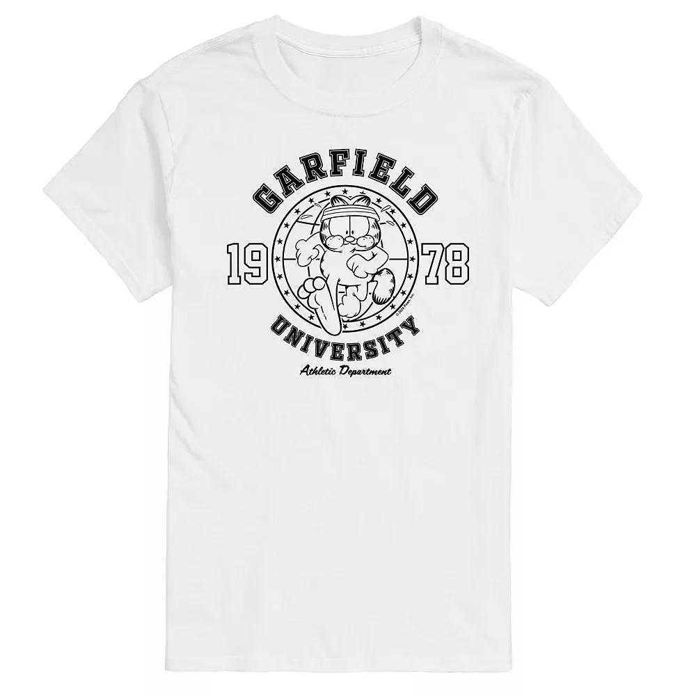 Men's Garfield Athletic Dept. Running Graphic Tee,  Product Image