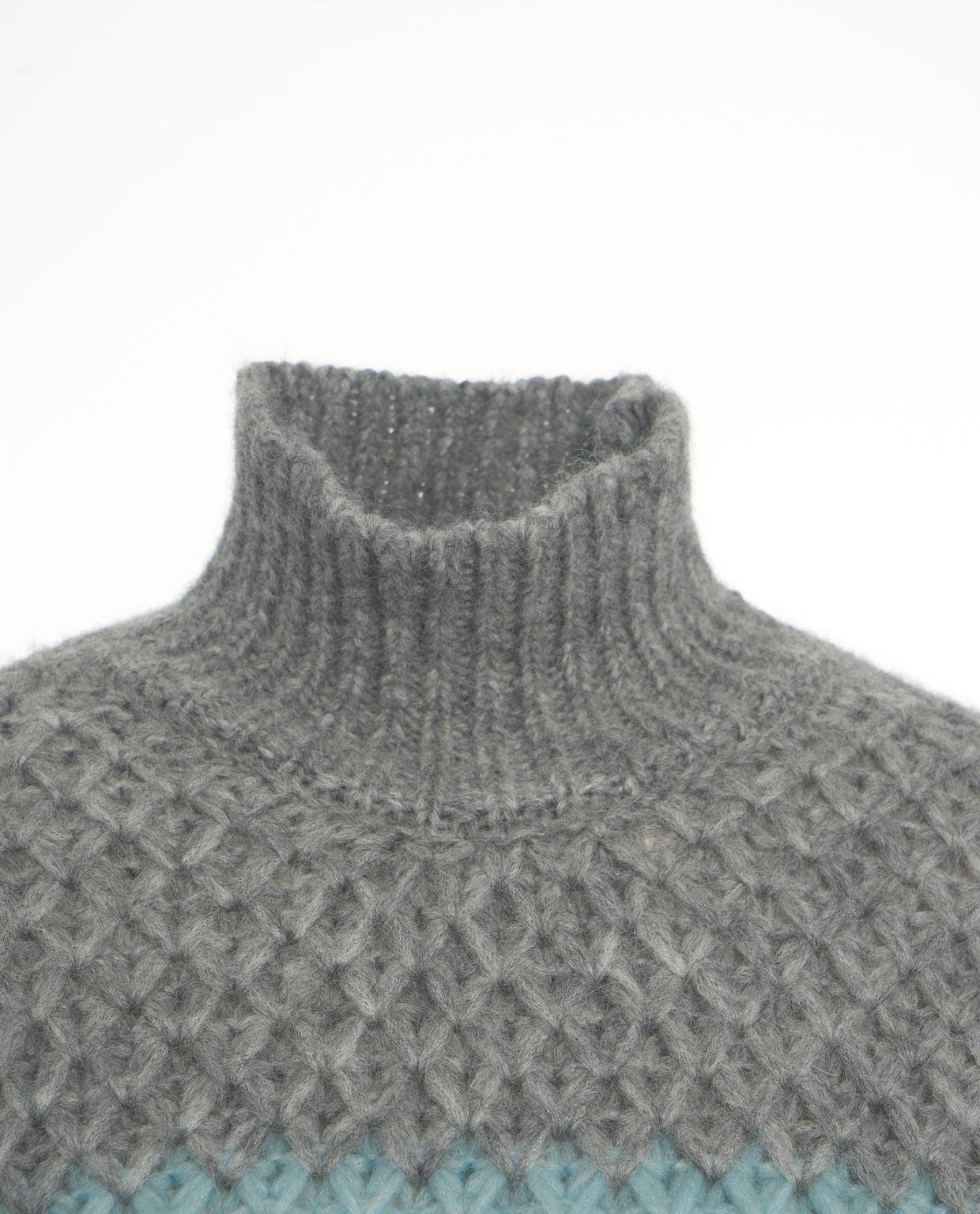 Alpaca Blend Knit Sweater Product Image