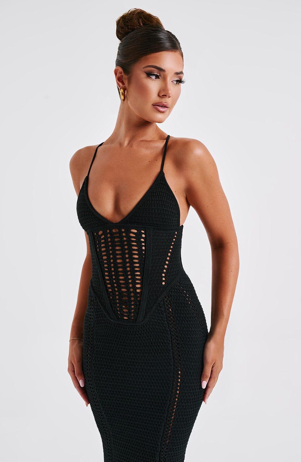 Xanthe Maxi Dress - Black Product Image