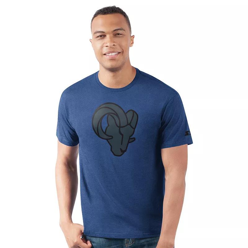 Men's Starter Royal Los Angeles Rams Prime Time T-Shirt,  Product Image