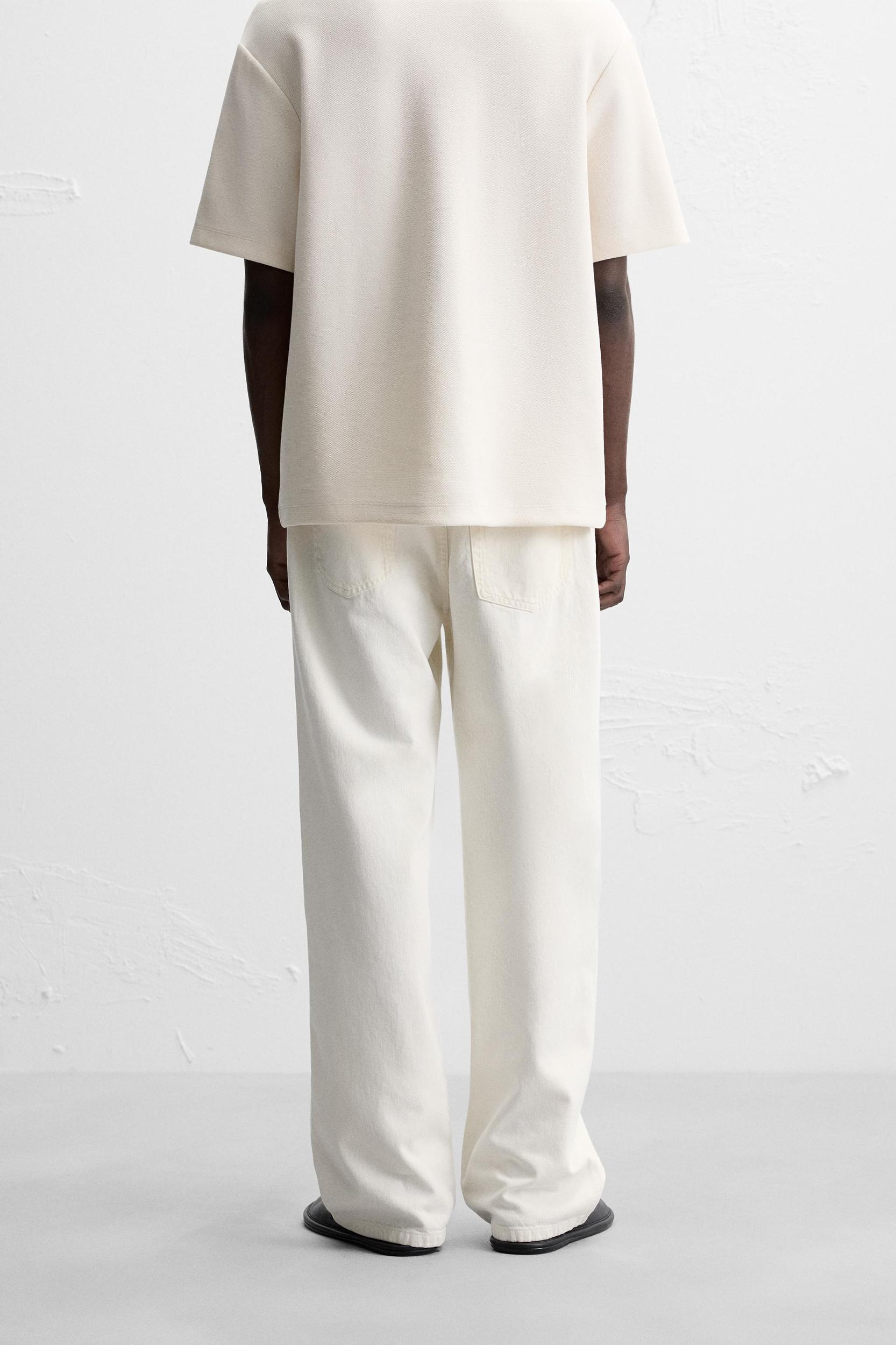 STRAIGHT FIT COTTON-HEMP JEANS Product Image