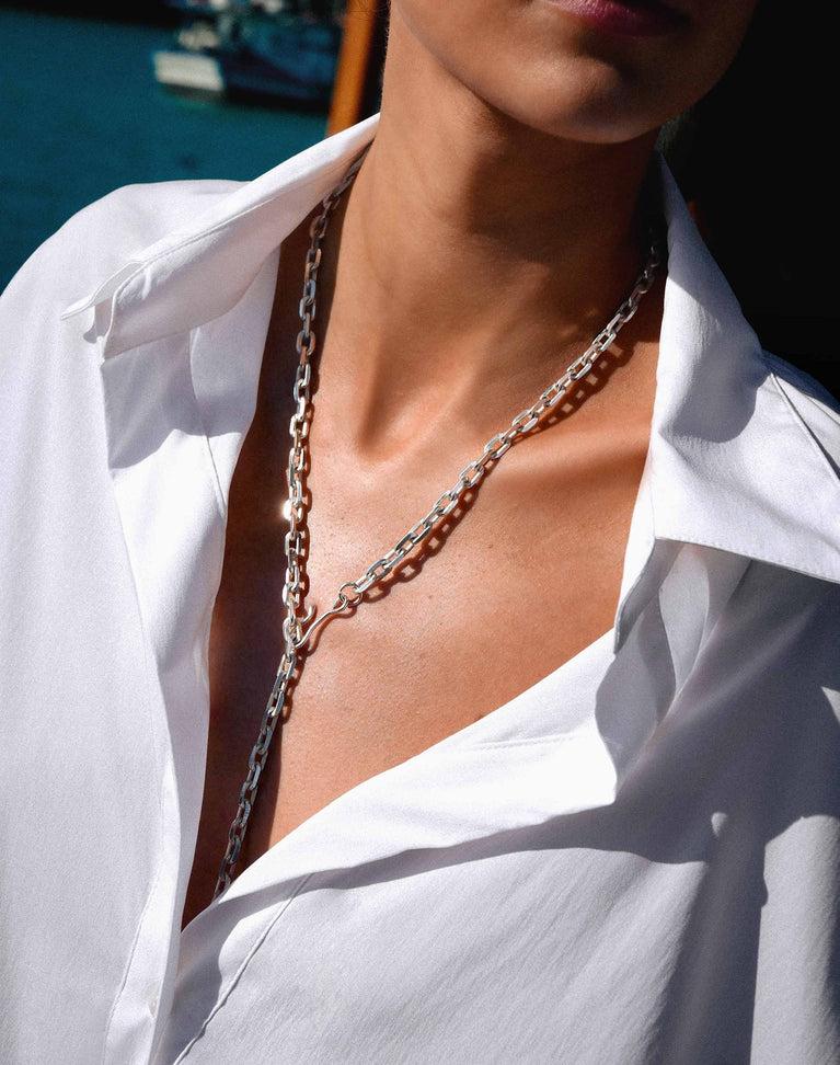 Aimee Necklace - Silver Product Image