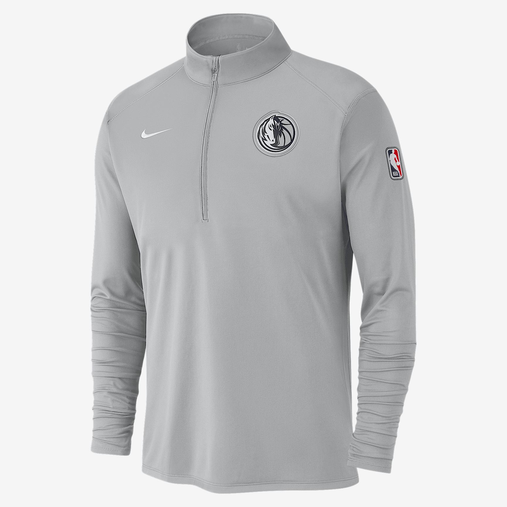 Dallas Mavericks City Edition Men's Nike Dri-FIT NBA 1/2-Zip Long-Sleeve Top Product Image