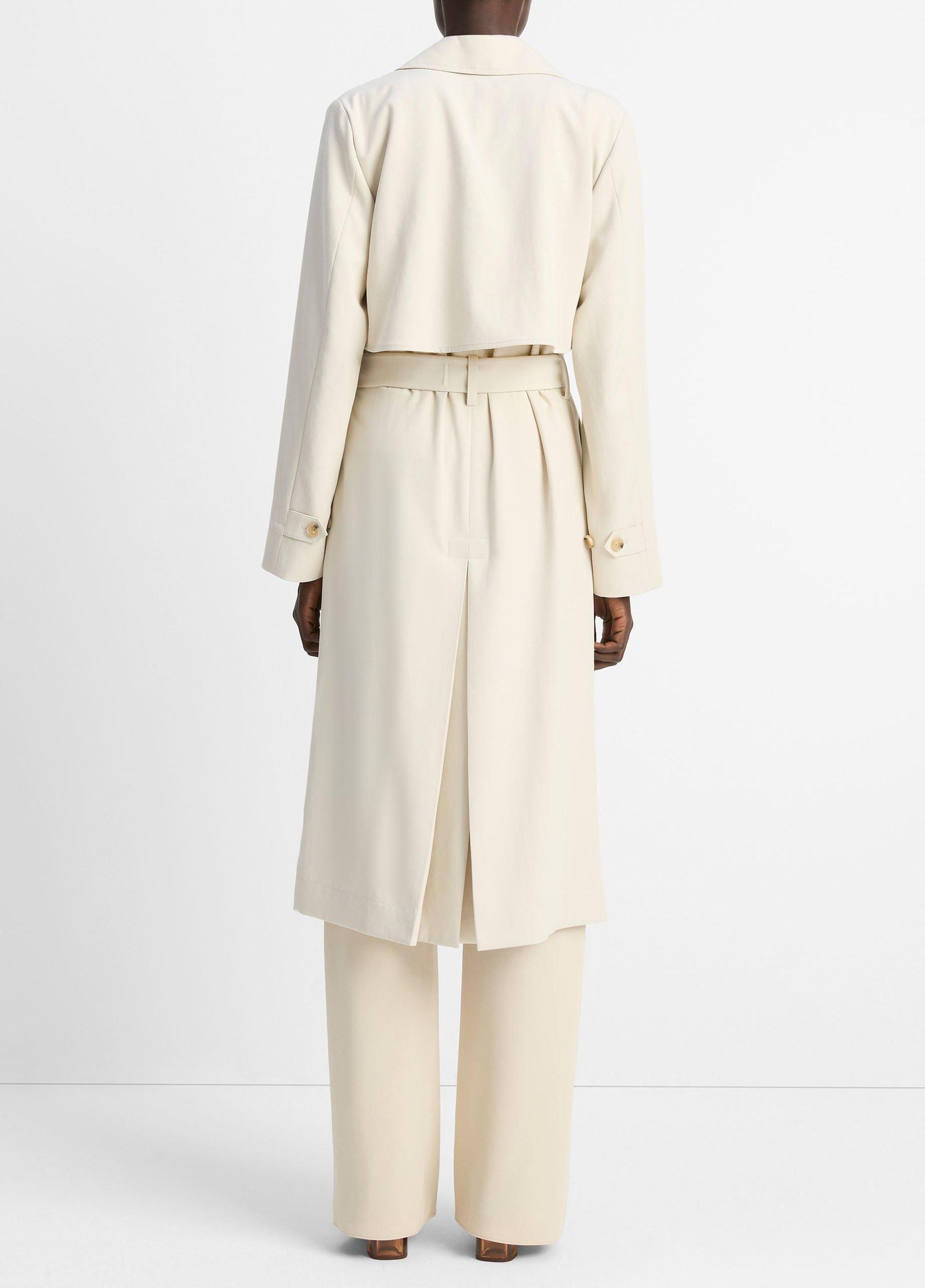 Drapey Trench Coat Product Image