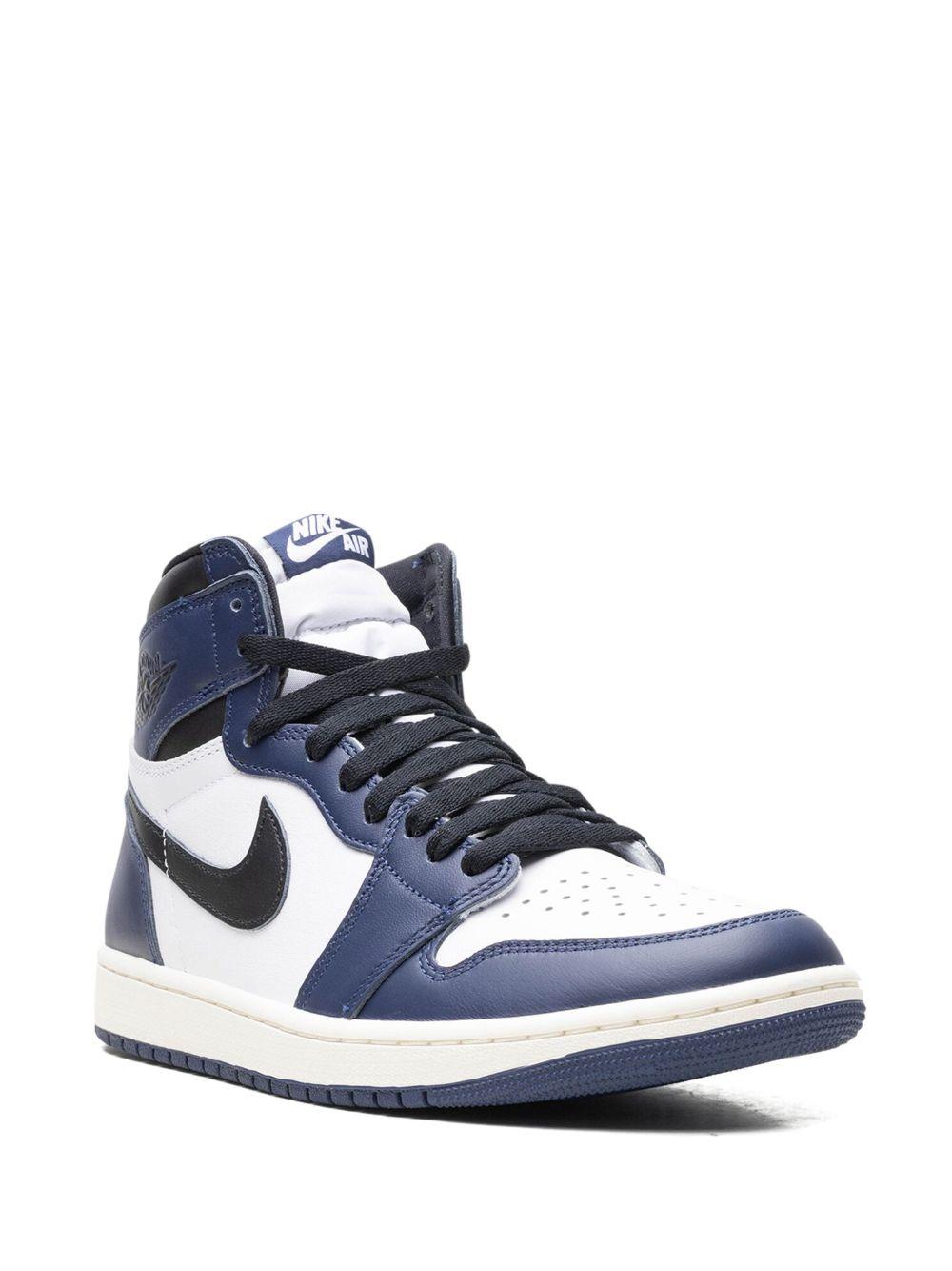 Air Jordan 1 Retro High OG "Midnight Navy" sneakers  Product Image