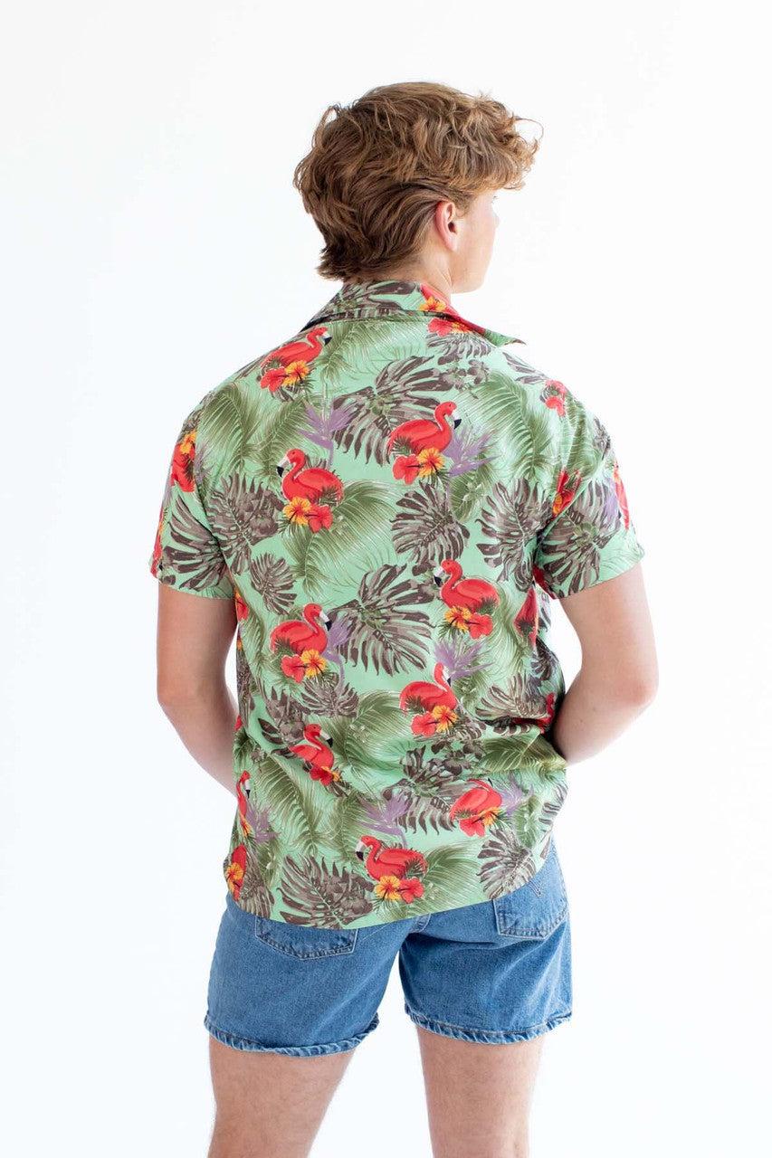 Flamingos Hawaiian Shirt Product Image
