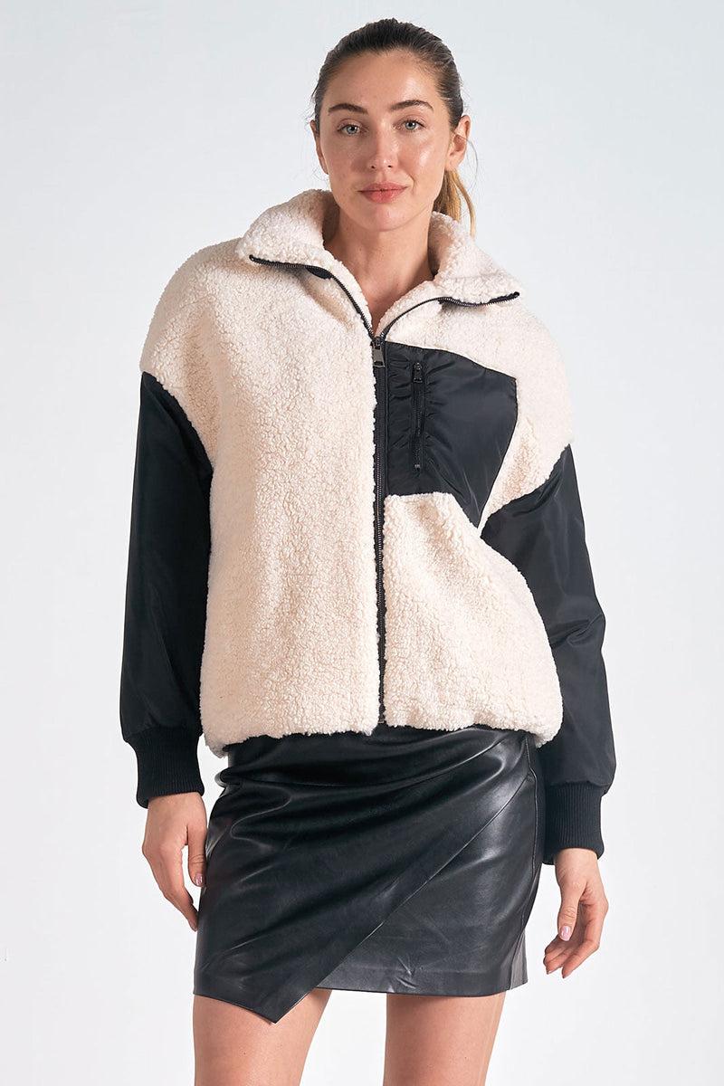 Catalina Faux Fur Jacket Product Image