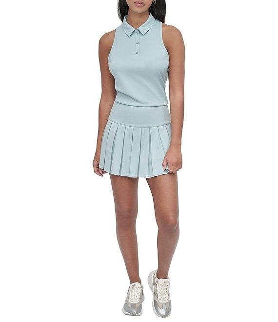 DKNY Sport by Donna Karan Court Pique Pleated Tennis Skort Product Image