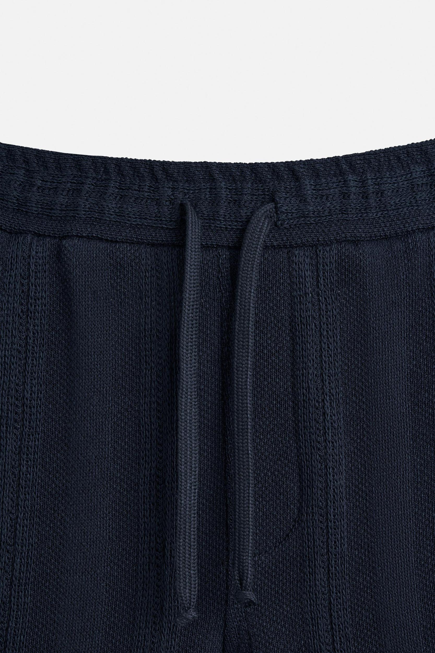 STRIPED JACQUARD SHORTS Product Image