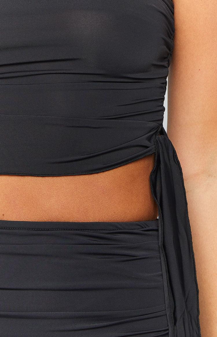 Lioness Rendezvous Strapless Black Top Product Image