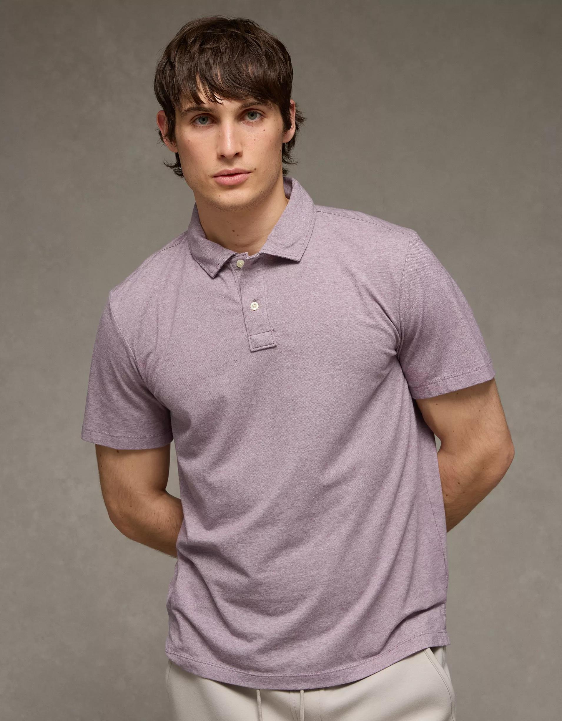 AE 24/7 Club Logo Polo Shirt Product Image