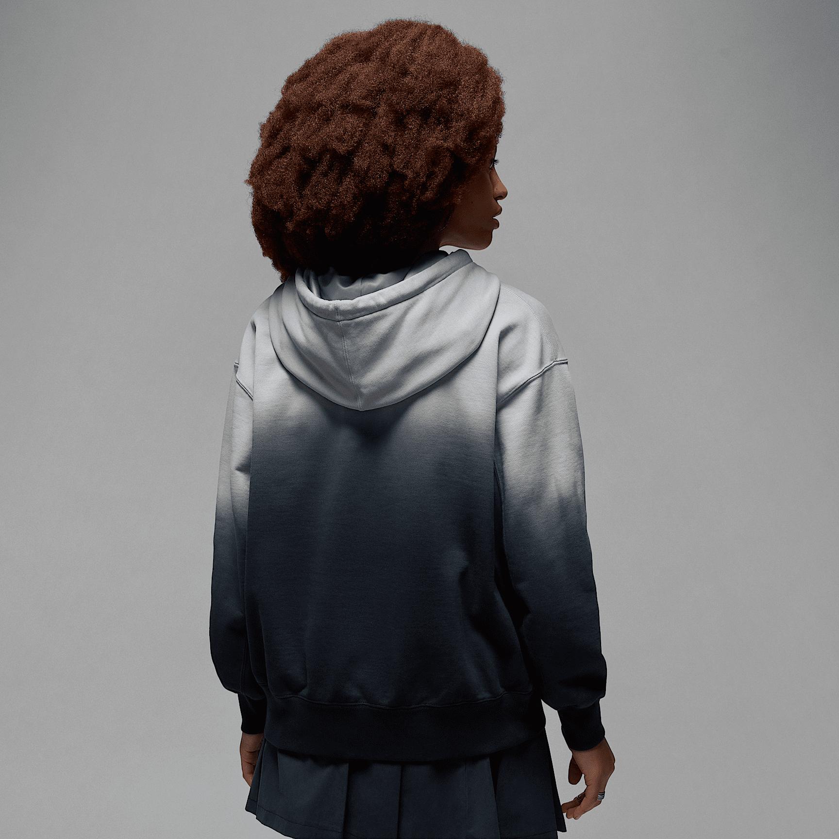 Jordan Flight Fleece Women's Satin-Lined Pullover Hoodie Product Image