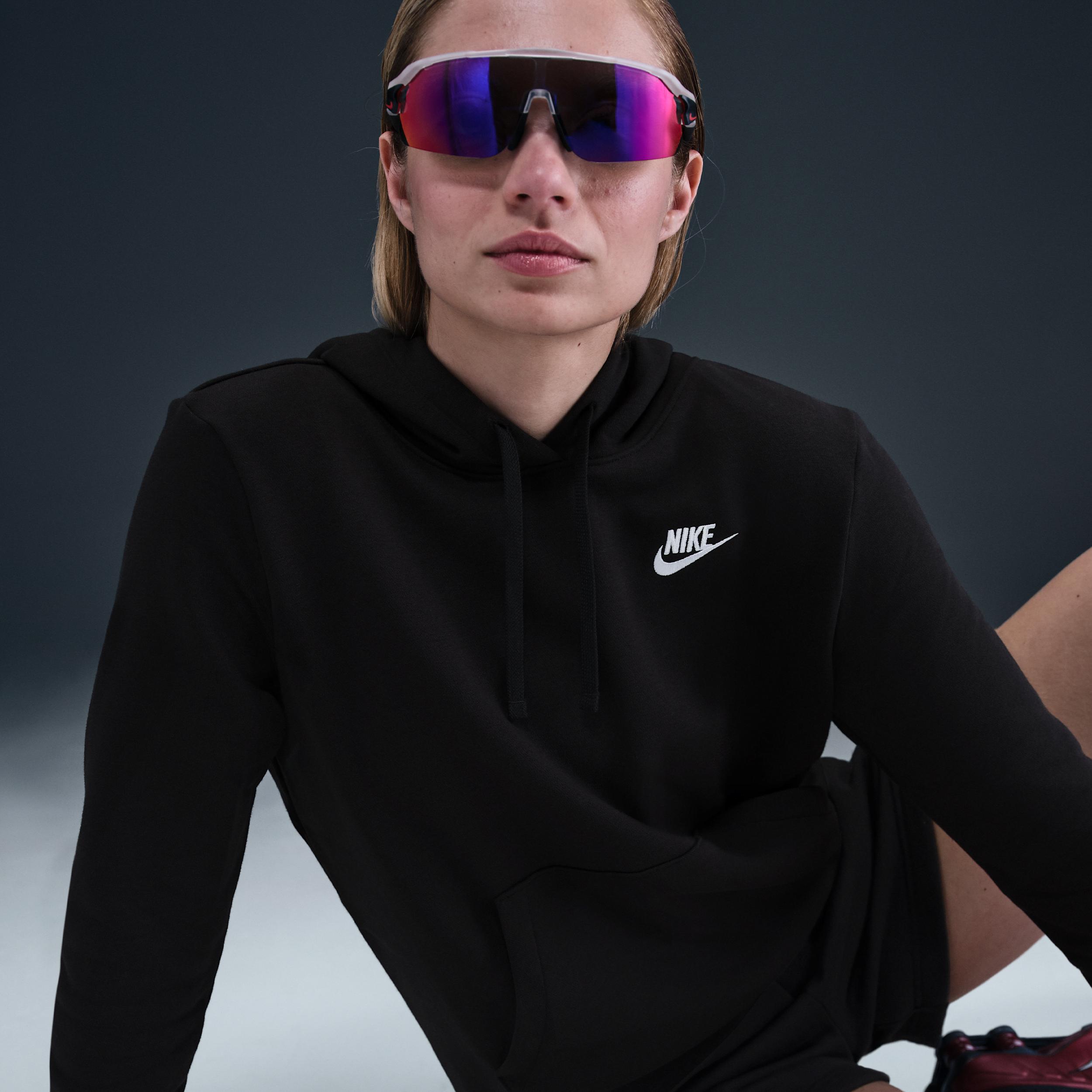 Womens Nike Sportswear Club Fleece Pullover Hoodie | DQ5793-010 Product Image