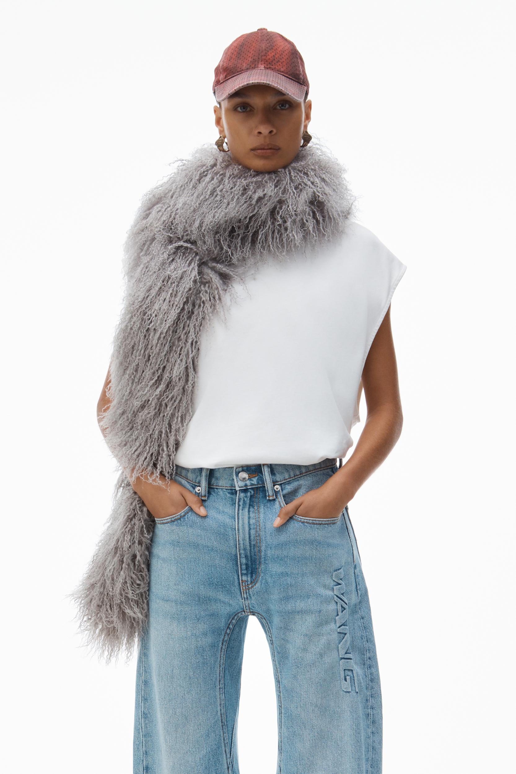 Articulated Denim Jeans With High-frequency Logo Product Image