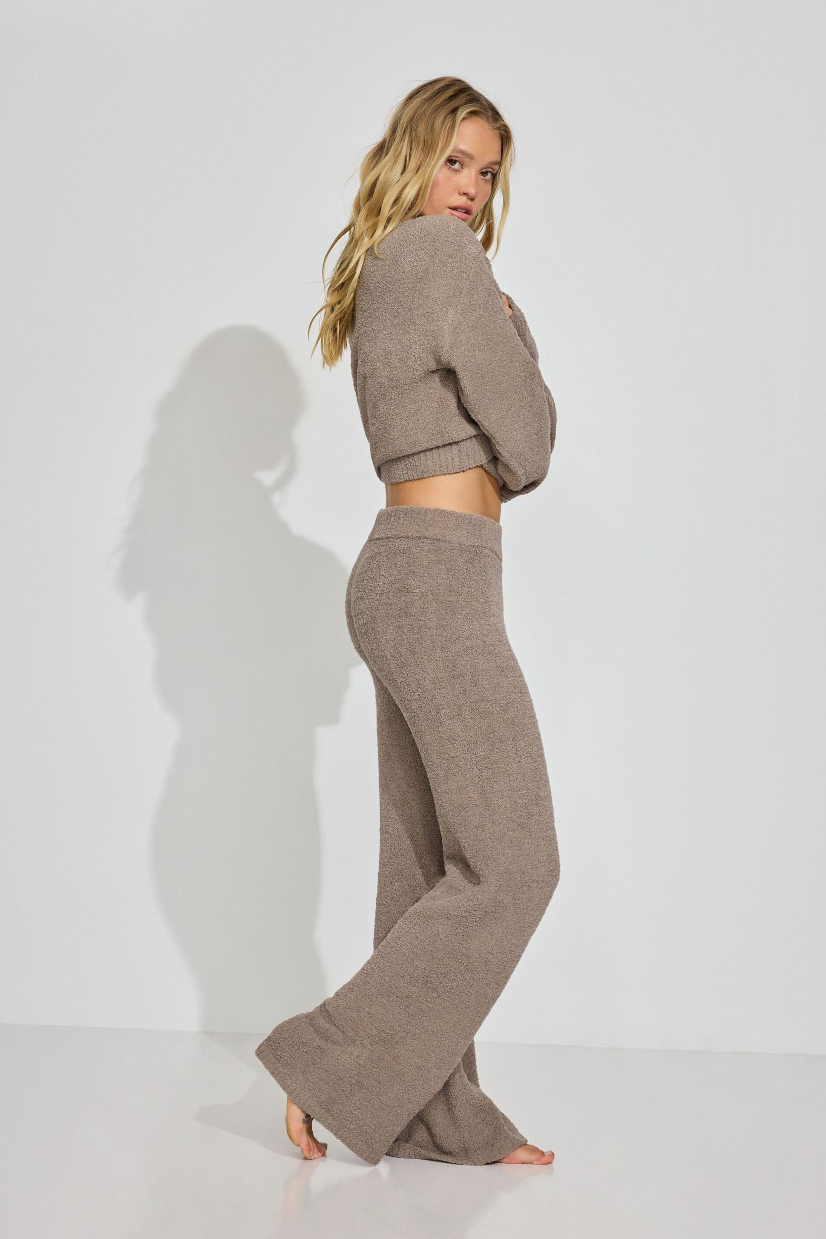 Plush Off Shoulder Sweater Product Image