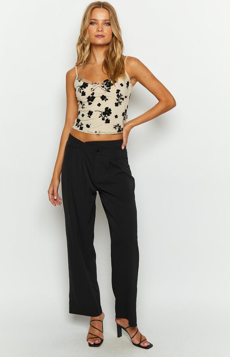 Valarie Black Pants Product Image