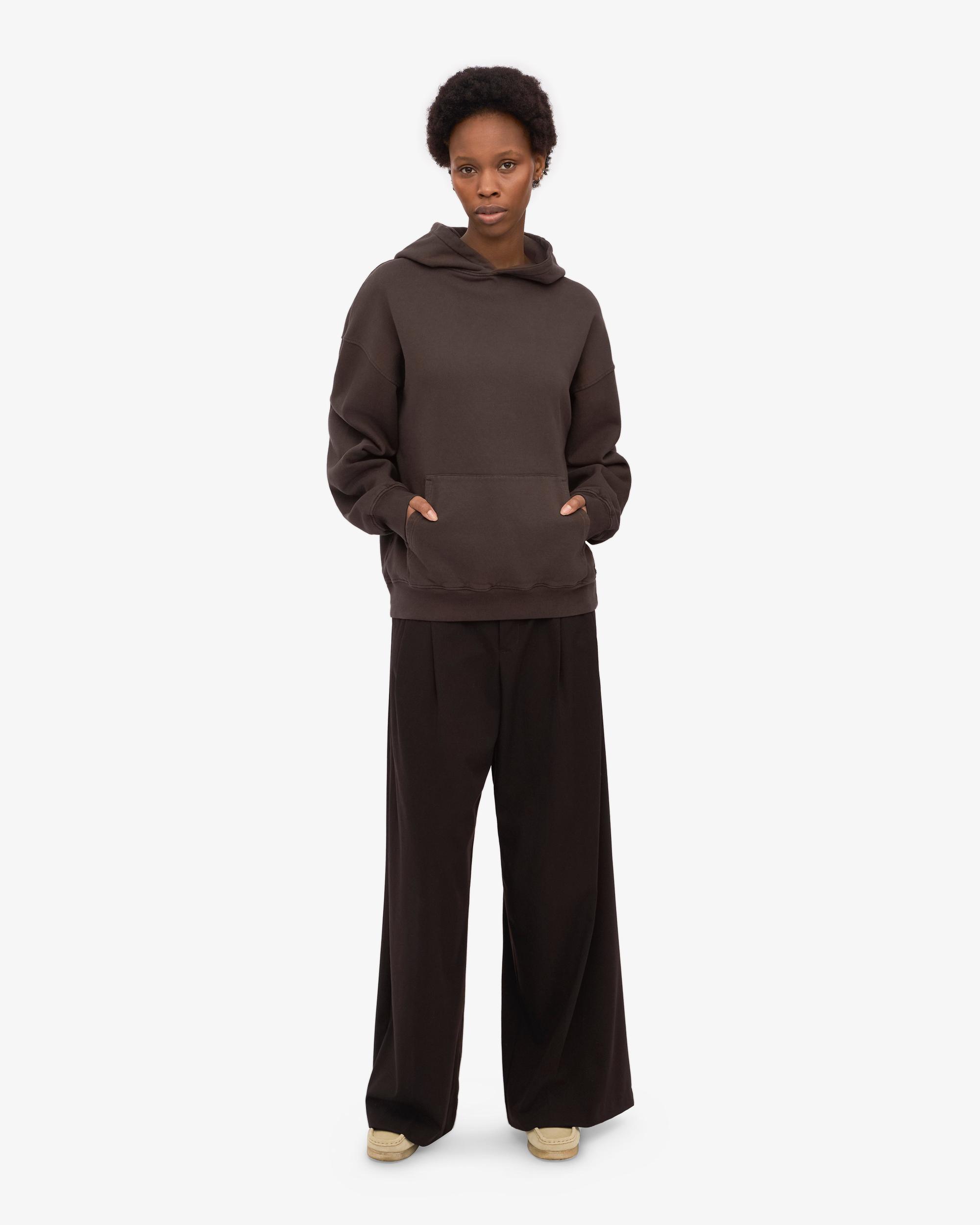 Organic Oversized Hood - Hunter Green Product Image