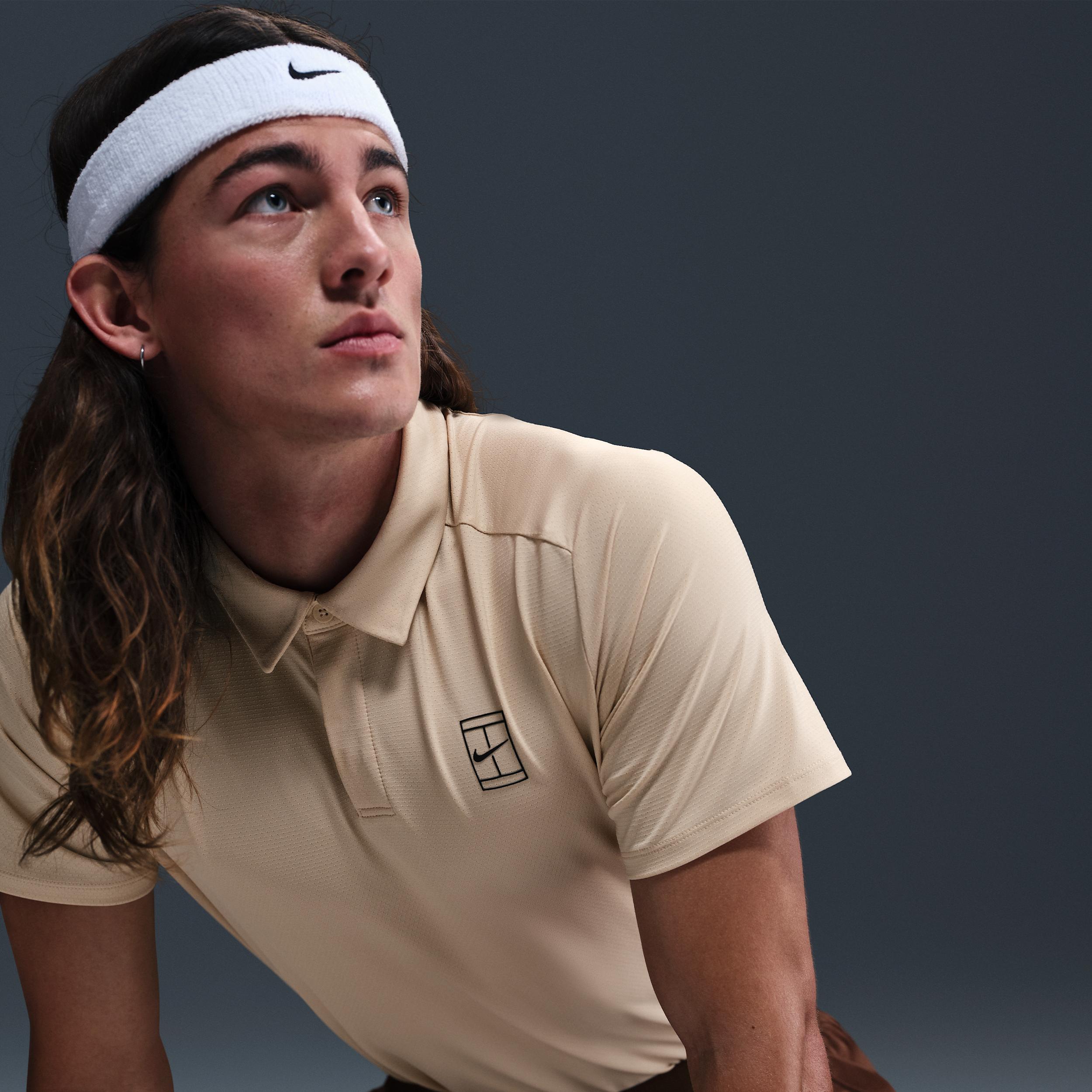 Nike Men's Court Advantage Dri-FIT Tennis Polo Product Image