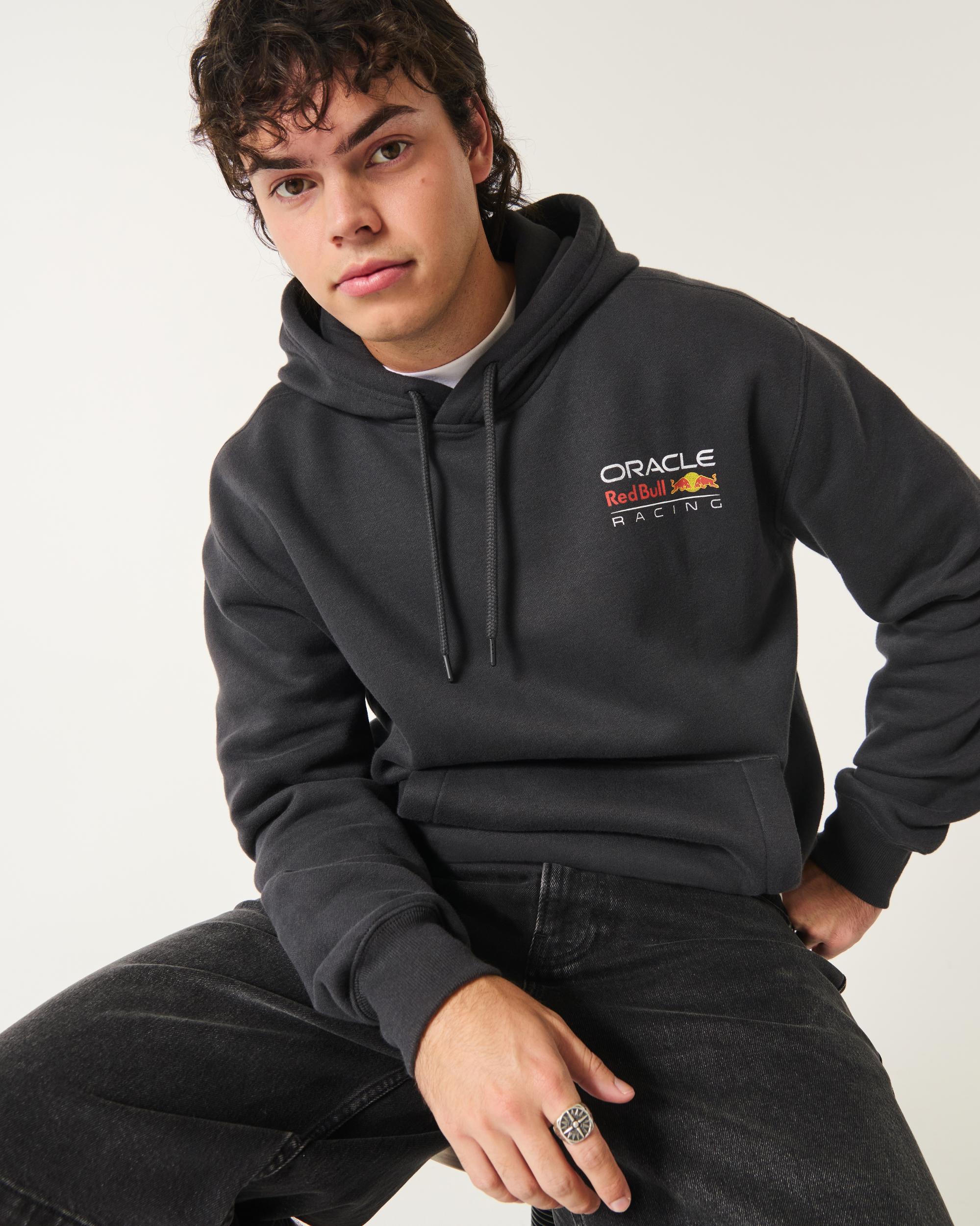 Relaxed Oracle Red Bull Racing Graphic Hoodie Product Image