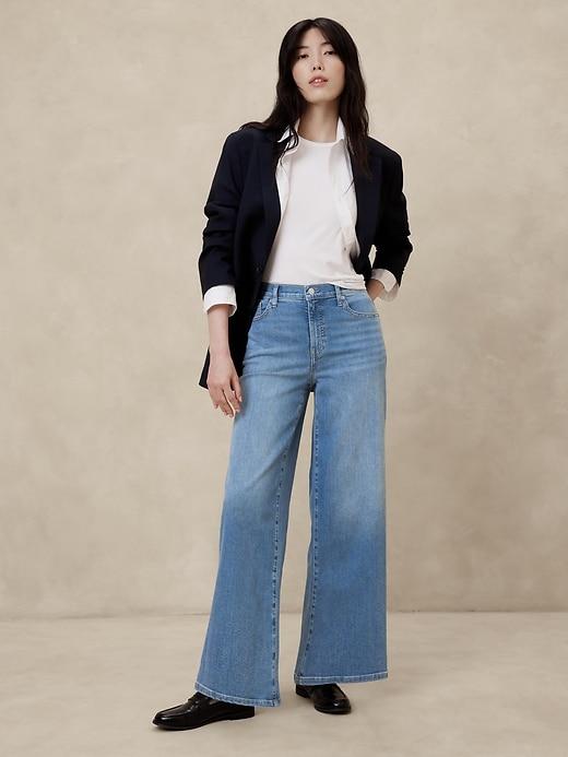 Wide-Leg High-Rise Jean Product Image