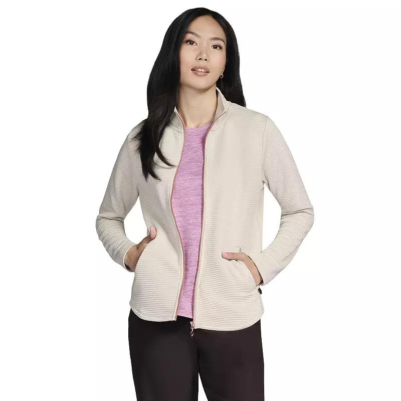 Women's Skechers® The Go Walk® Ottoman Cozy Fit Scoop Hem Jacket,  Product Image