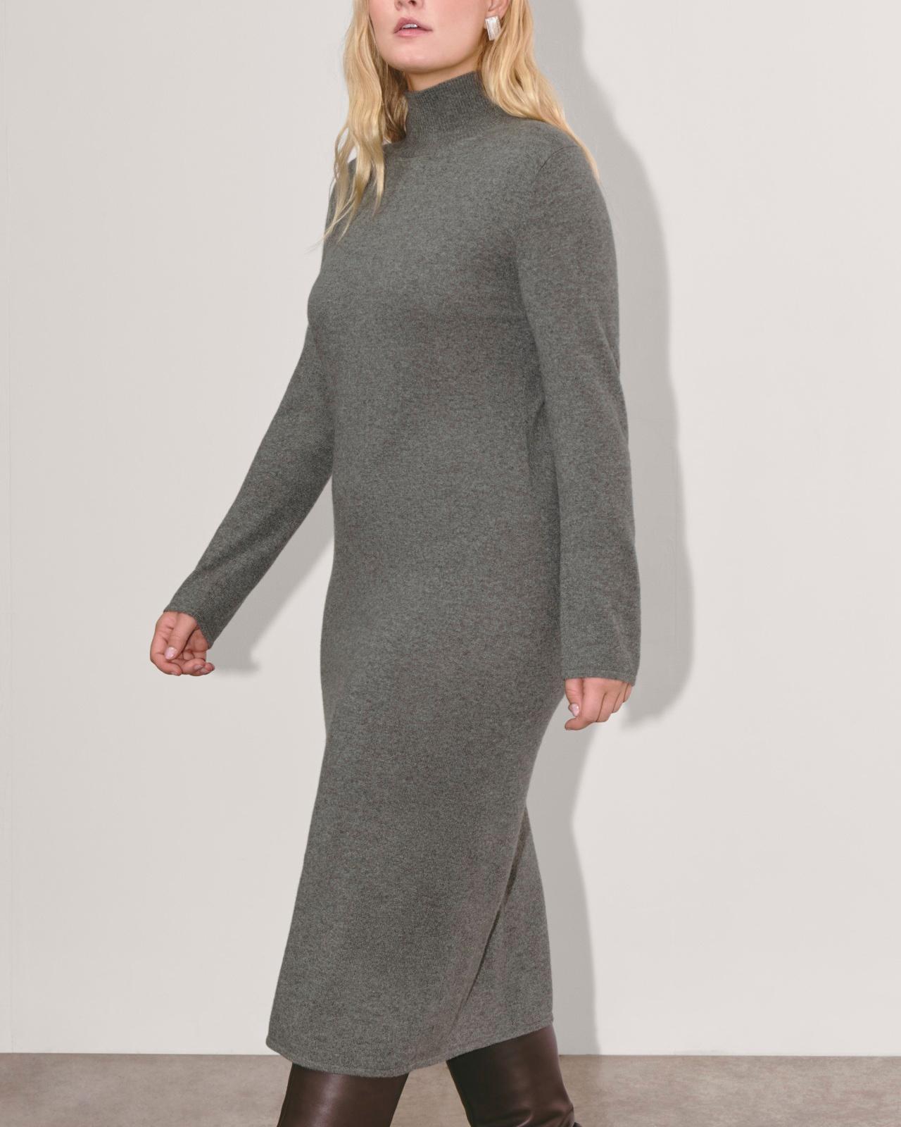 Womens Turtleneck Sweater Dress in Cashmere by Everlane Product Image